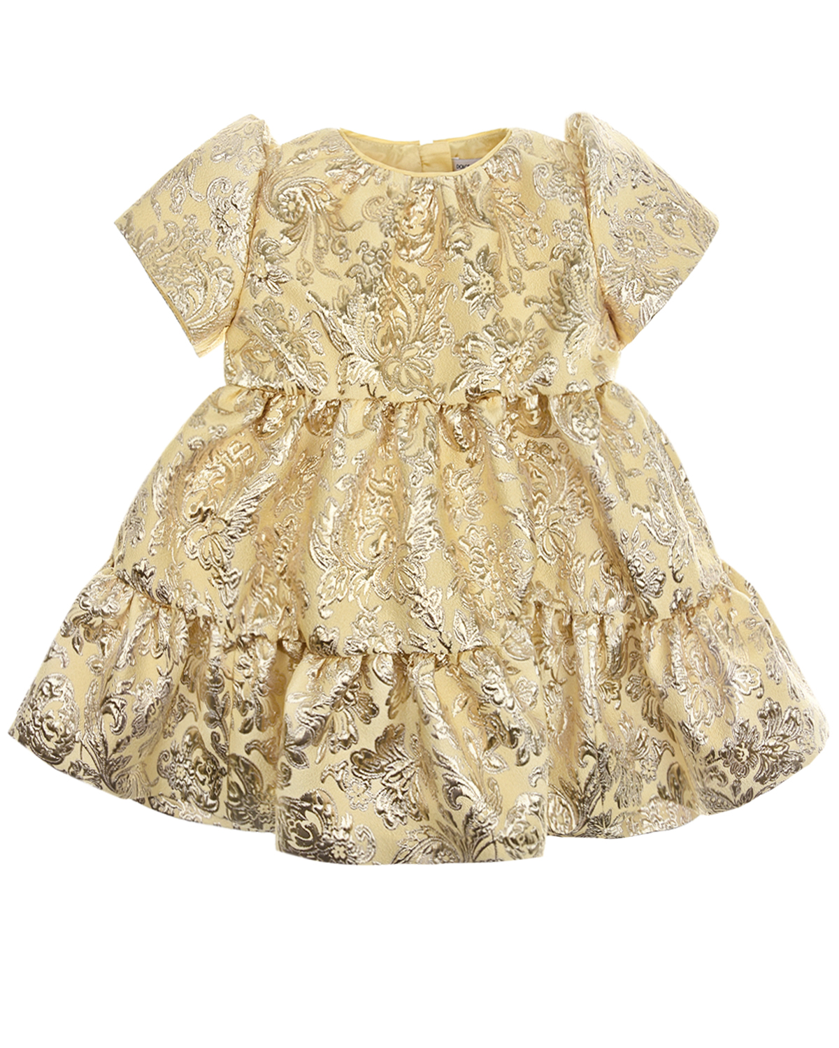 Платье Dolce&Gabbana детское, размер 80, цвет золотой - фото 1