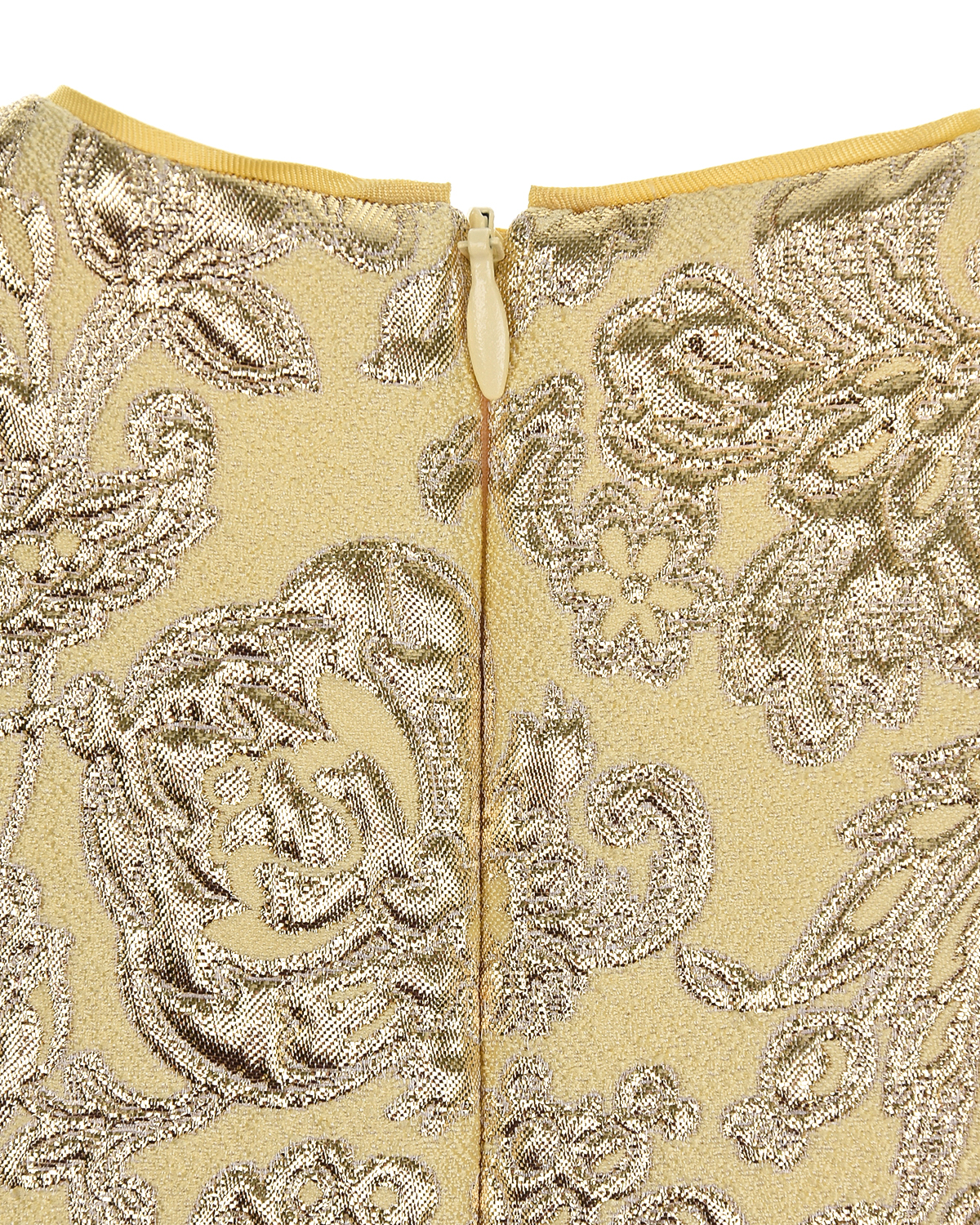 Платье Dolce&Gabbana детское, размер 80, цвет золотой - фото 5