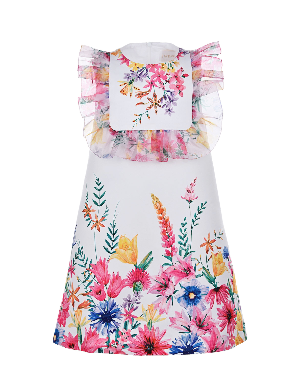 Платье с цветочным принтом Eirene детское, размер 98 - фото 1