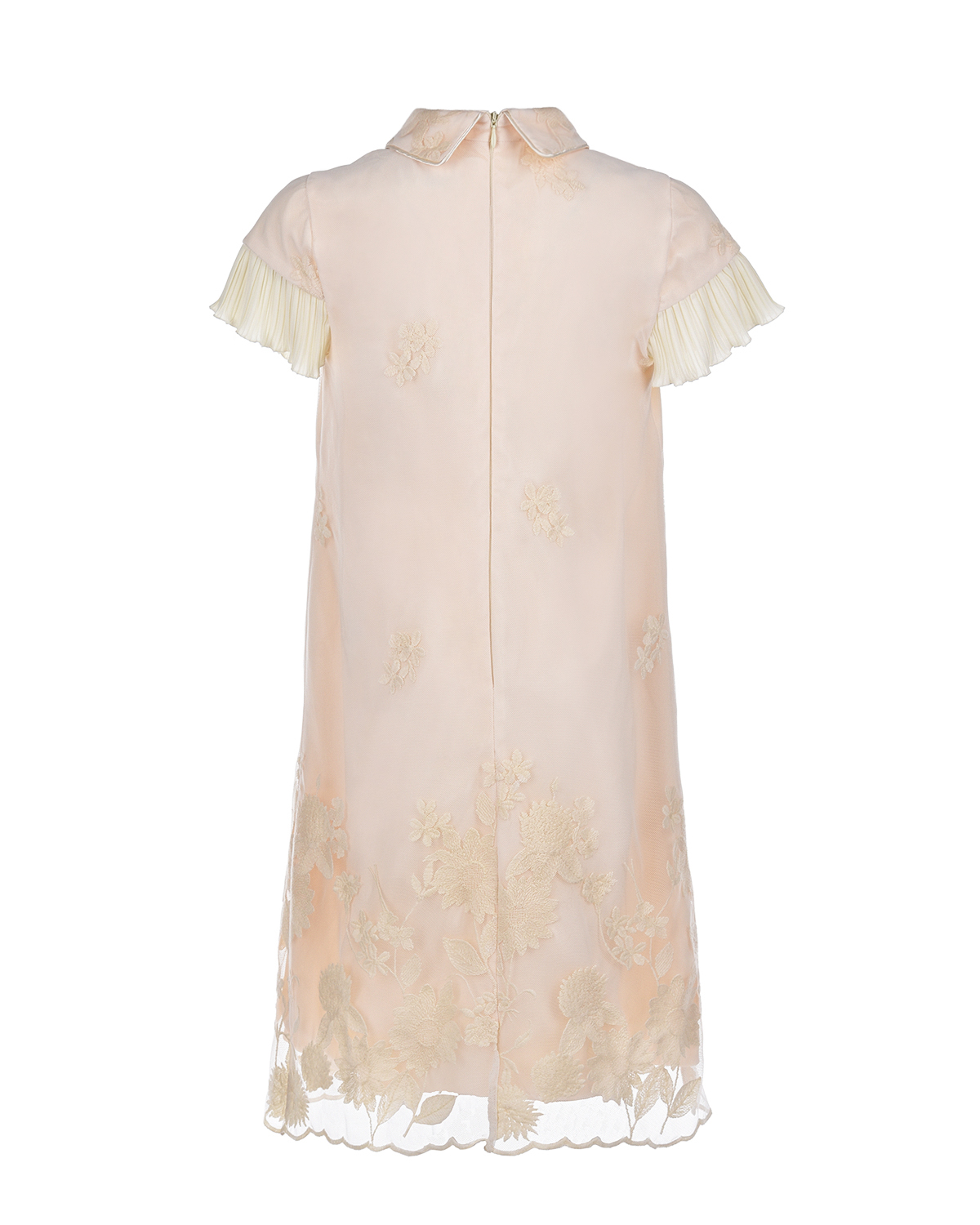 Платье с декором "розы" Eirene детское, размер 116, цвет кремовый - фото 2