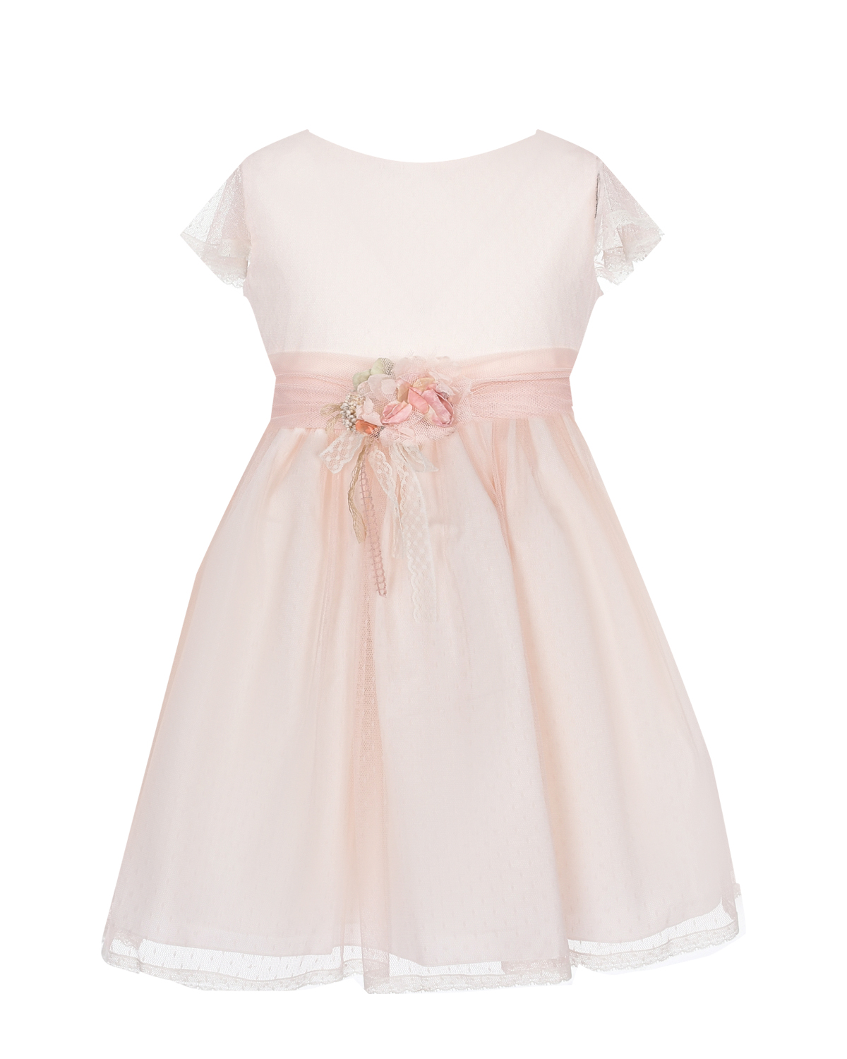 Розовое платье с белым кантом Amaya, размер 98, цвет розовый - фото 1