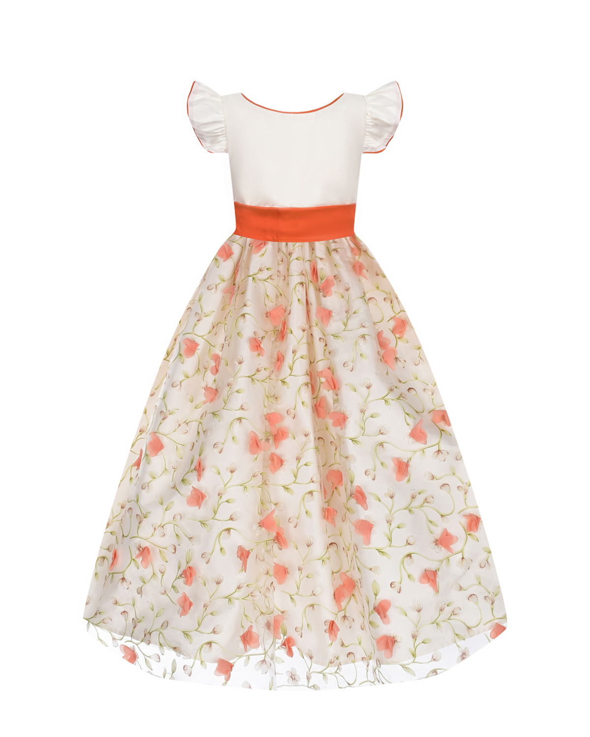 Платье с цветочной вышивкой на юбке Nicki Macfarlane