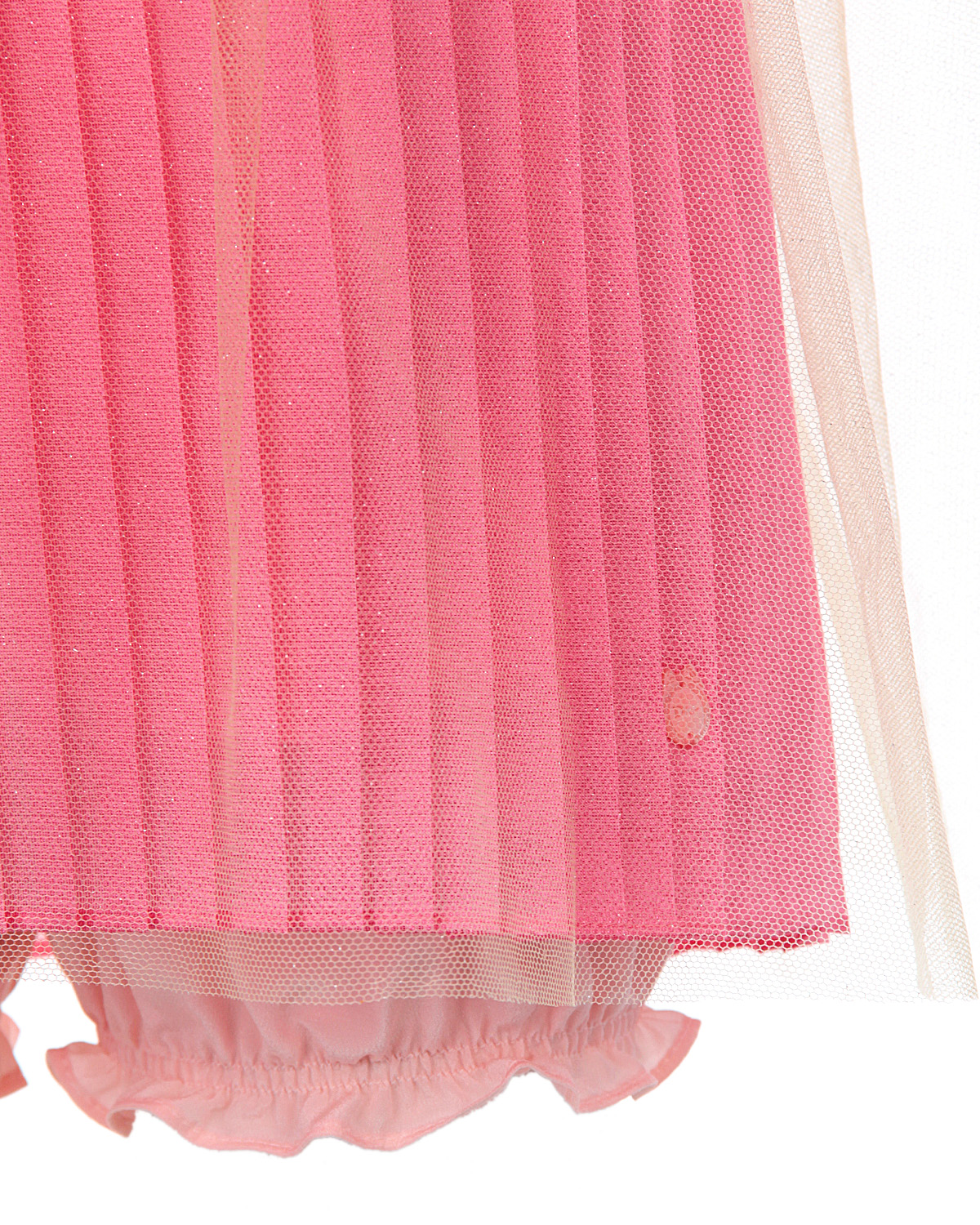 Розовое платье Dior детское - фото 4