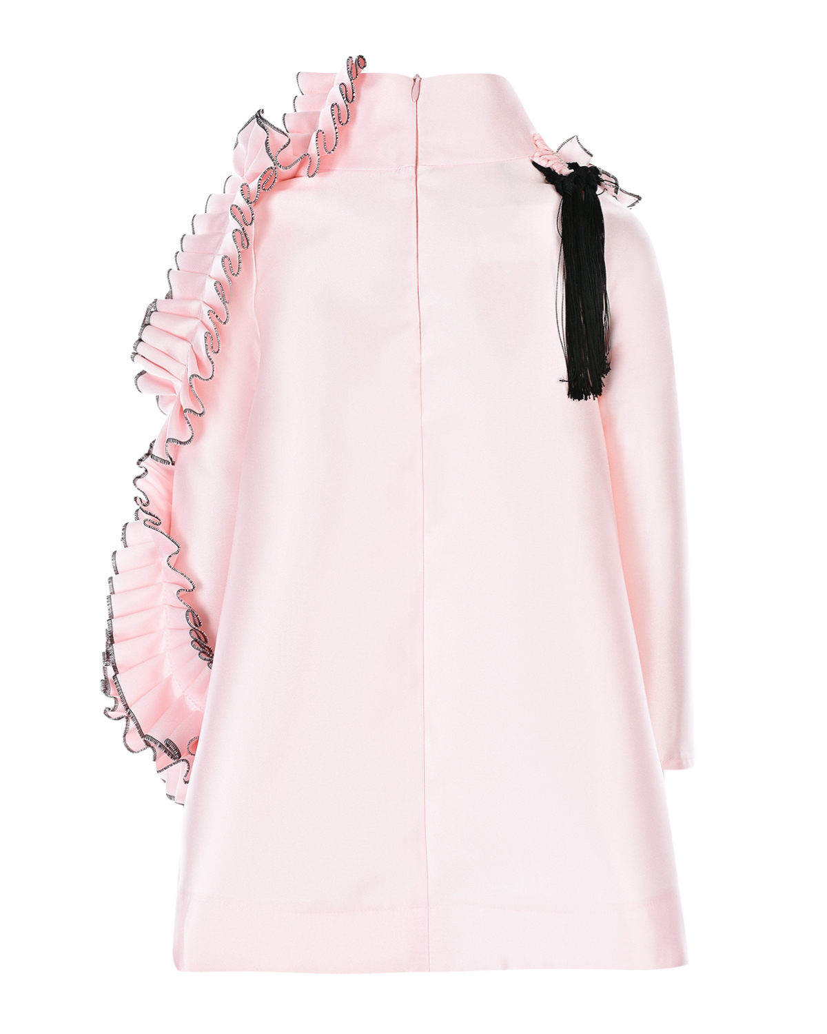 Розовое платье с объемными аппликациями Nikolia детское, размер 110, цвет розовый - фото 2