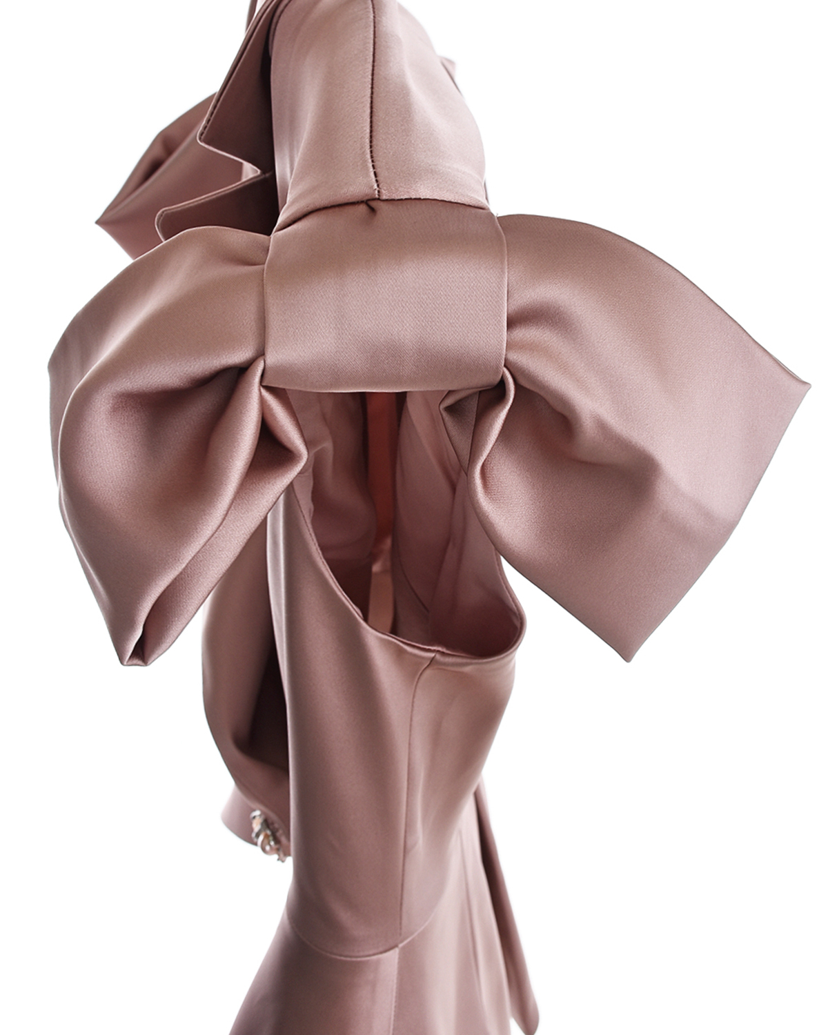 Комплект с атласным пиджаком и юбкой из фатина Zhanna&Anna, размер 140, цвет розовый - фото 10