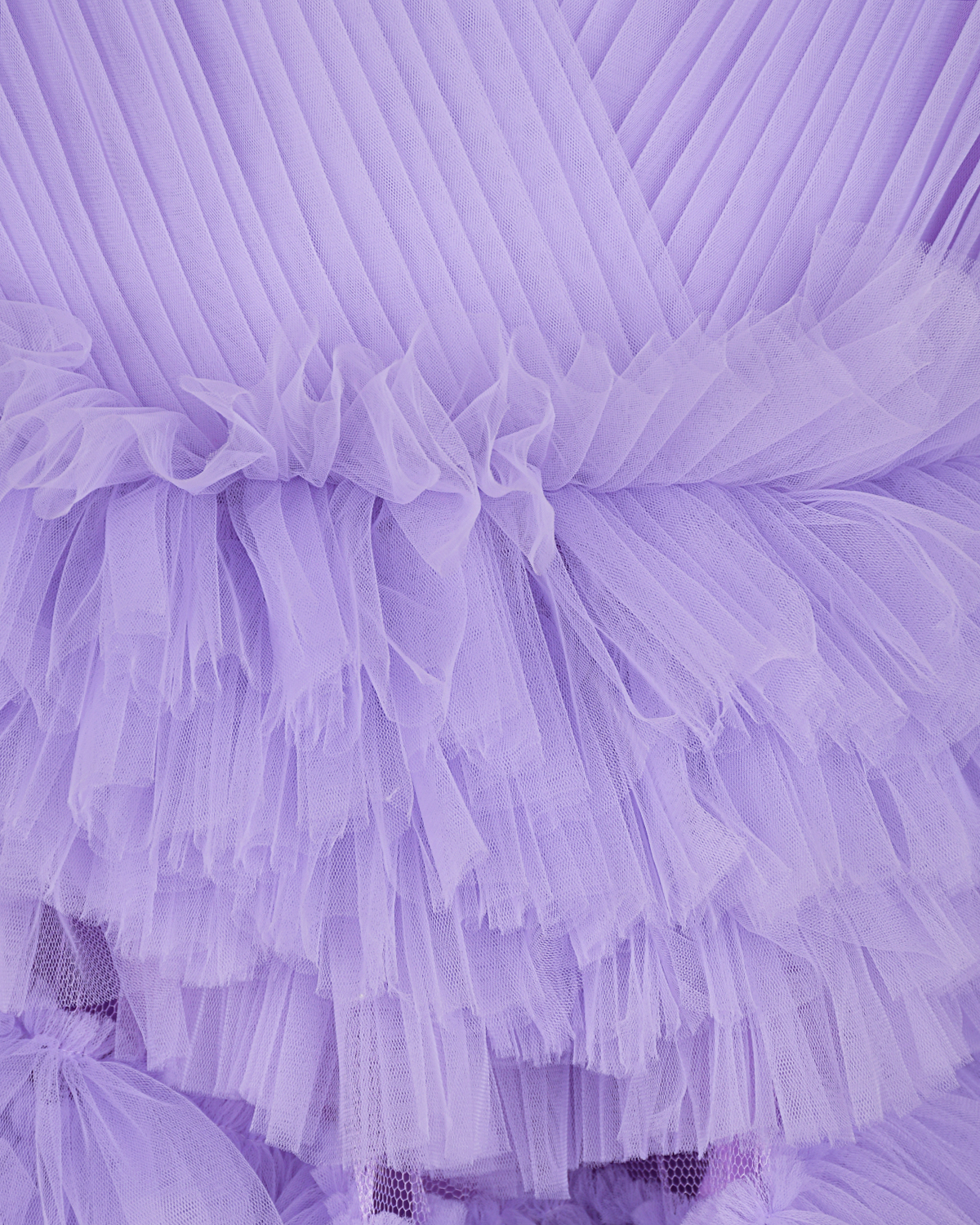 Лиловое платье с пышной юбкой Sasha Kim детское, размер 140, цвет лиловый - фото 4