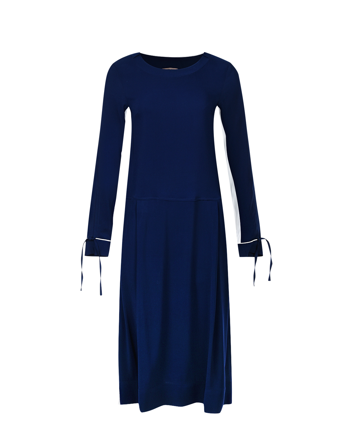 Платье TWINSET, размер 42, цвет синий - фото 1