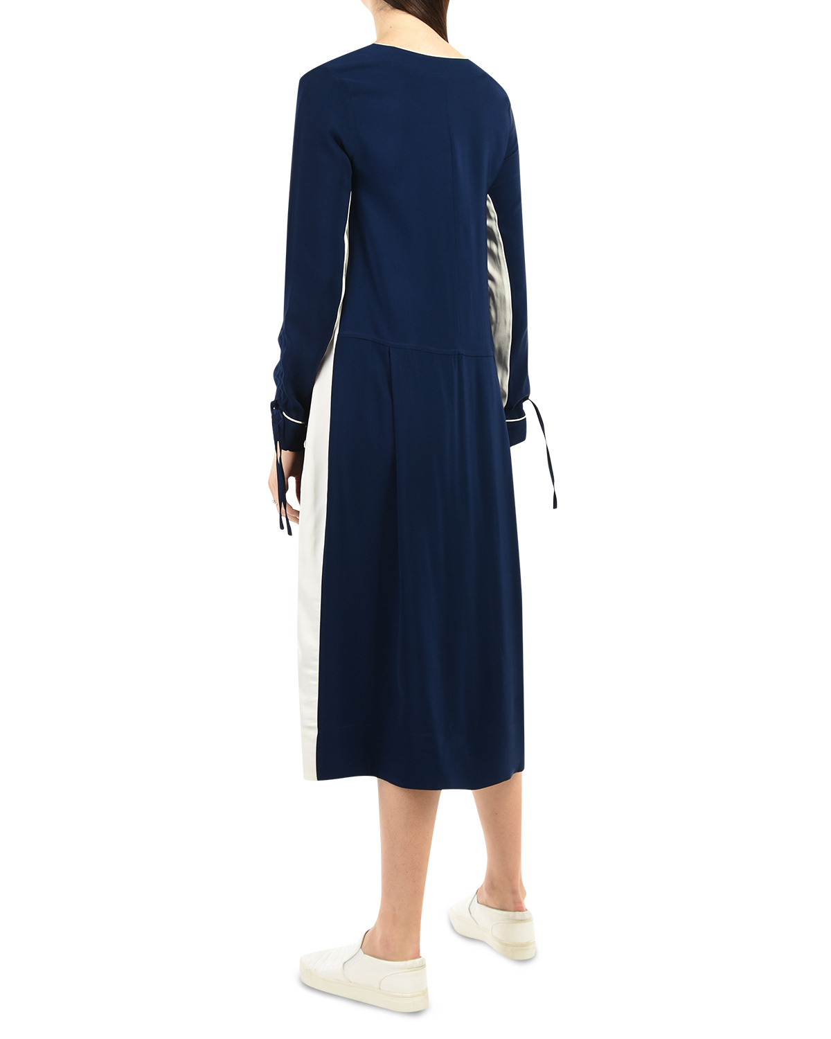 Платье TWINSET, размер 42, цвет синий - фото 3