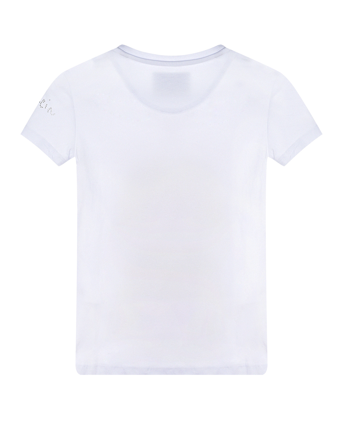 Белая футболка с ярким принтом Philipp Plein детская - фото 2