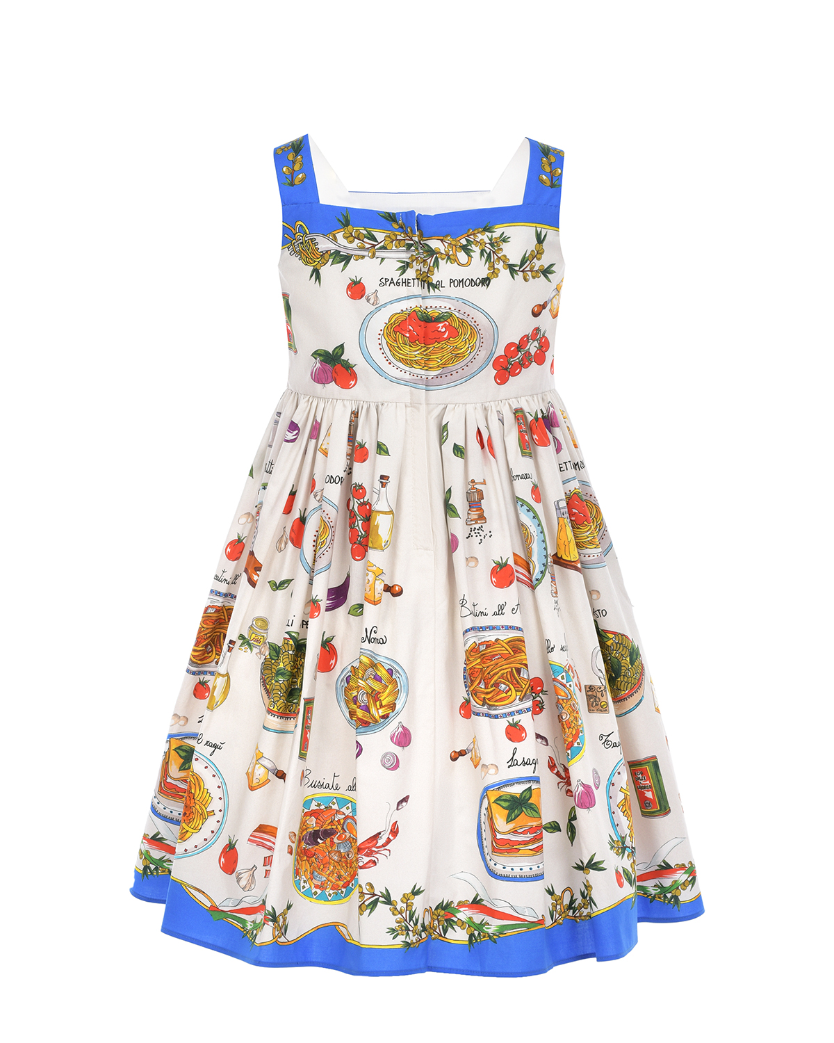 Платье с принтом "Capri" Dolce&Gabbana детское, размер 116, цвет мультиколор - фото 2