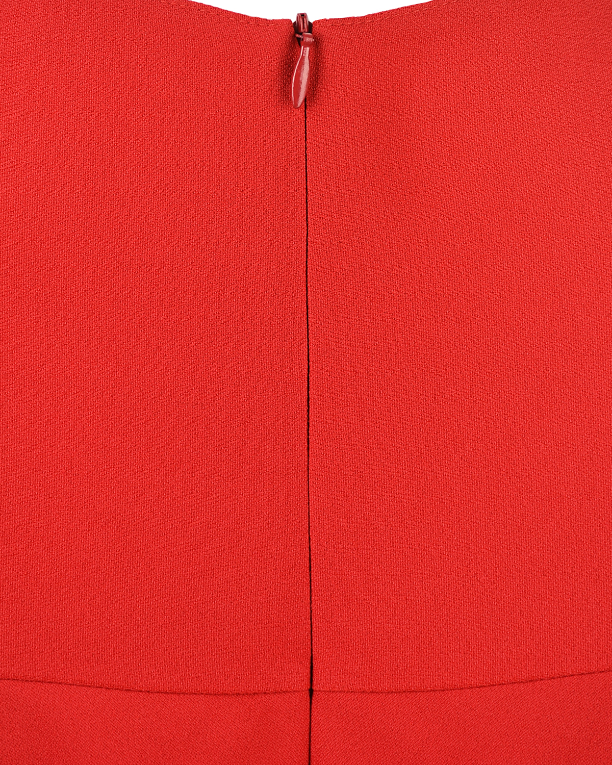 Красное платье с оборкой Red Valentino - фото 9
