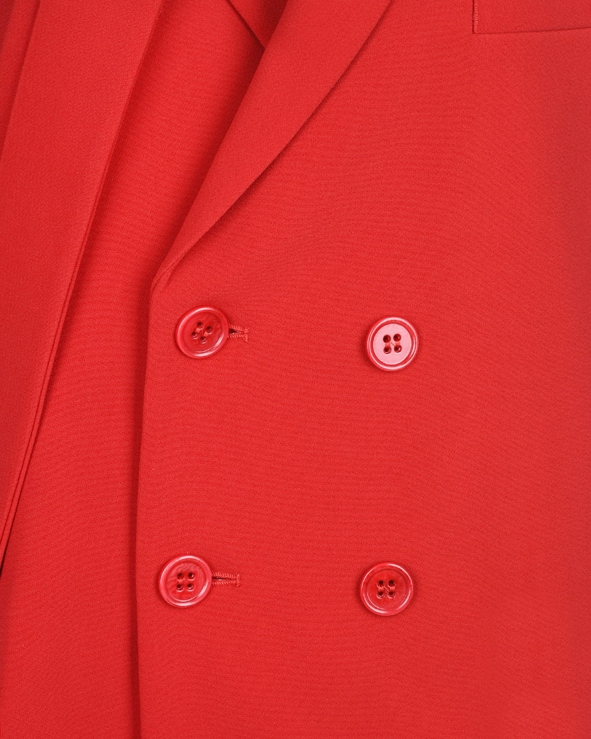 Двубортный пиджак с завязками Red Valentino, размер 44, цвет красный - фото 8