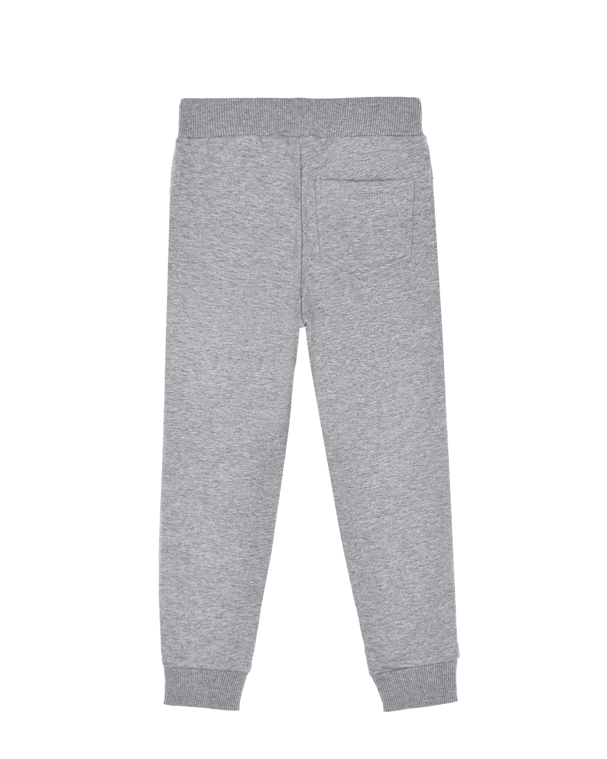 Серые спортивные брюки с принтом "GOOD VIBES" Monnalisa детские, размер 104, цвет серый - фото 2