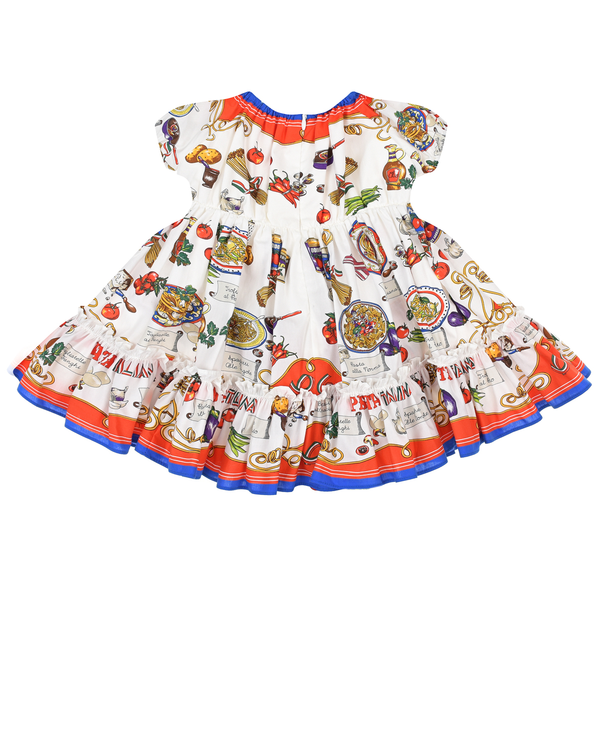 Платье с принтом Capri Dolce&Gabbana детское, размер 62, цвет мультиколор - фото 2