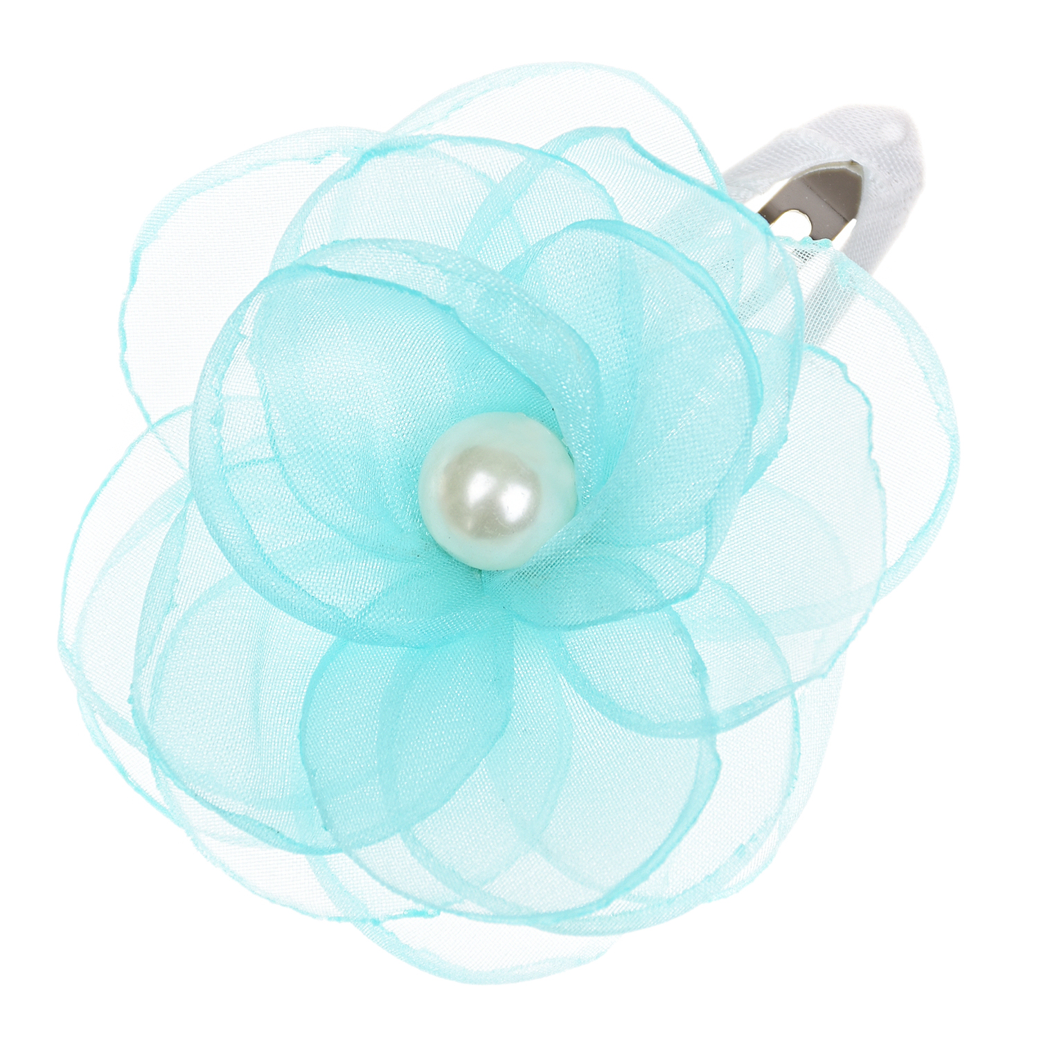 

Заколка клик-клак Junefee детская, Голубой, Заколка клик-клак Junefee детская