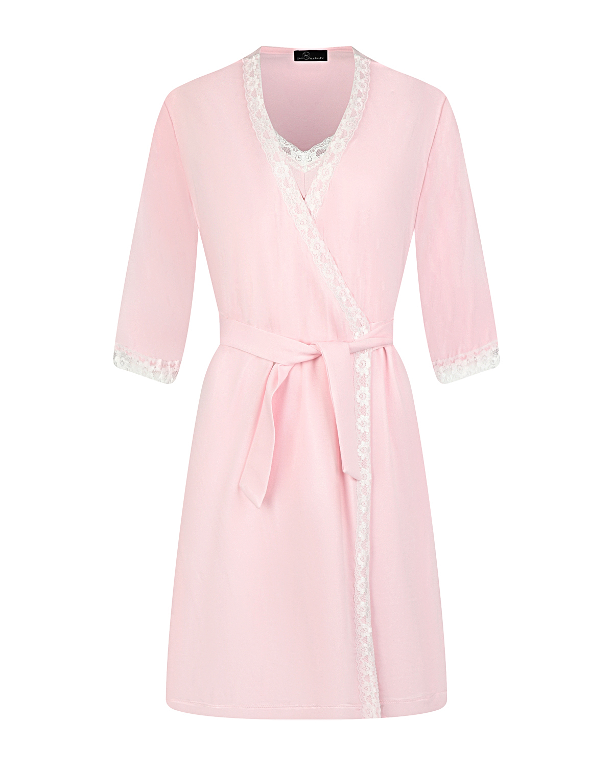 Комплект: халат и комбинация, розовый Dan Maralex