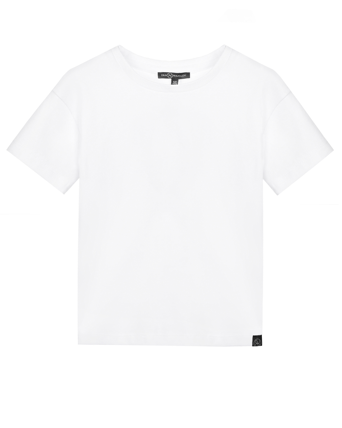 Базовая белая футболка Dan Maralex детская