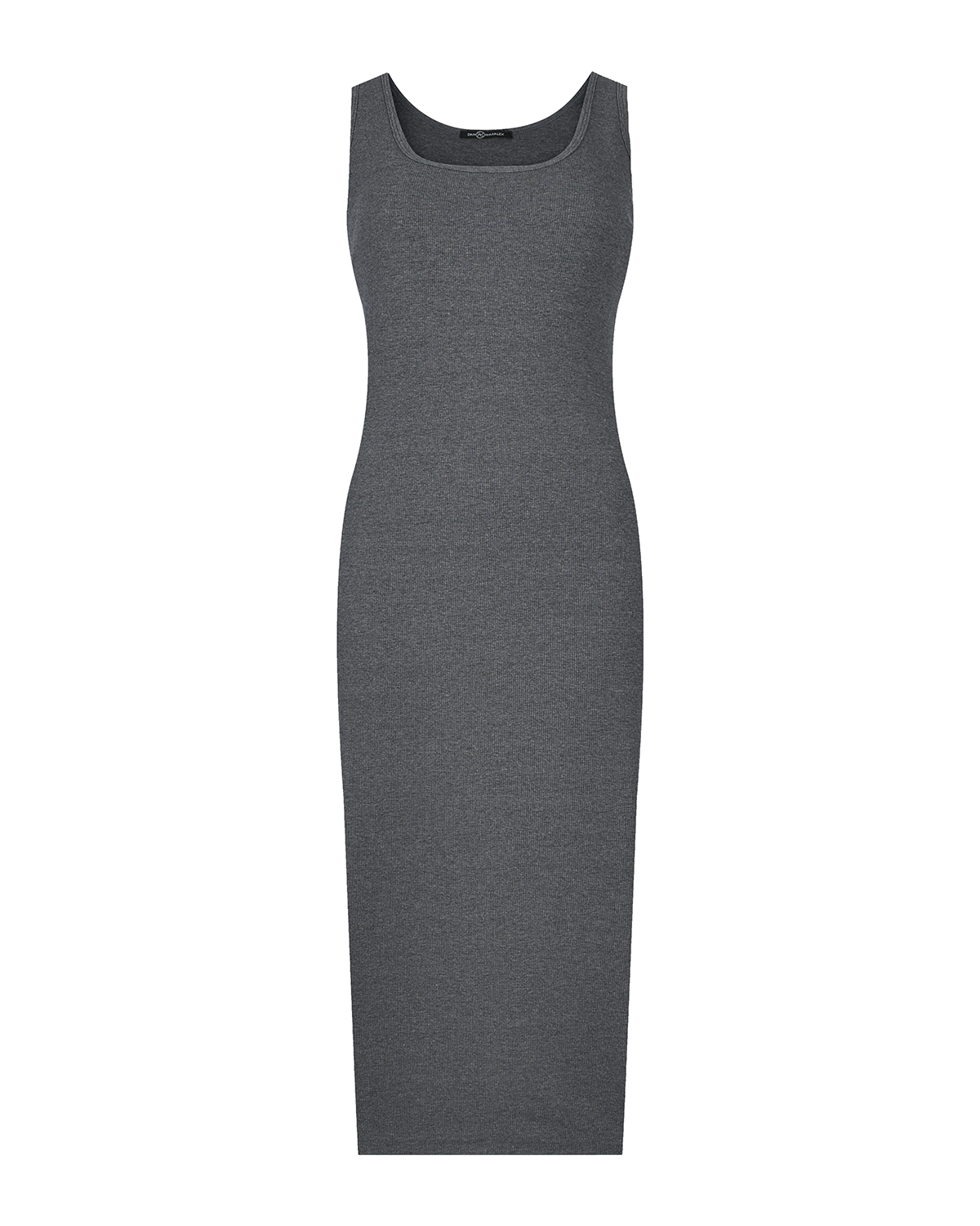 Платье серого цвета Dan Maralex, размер 42 - фото 1