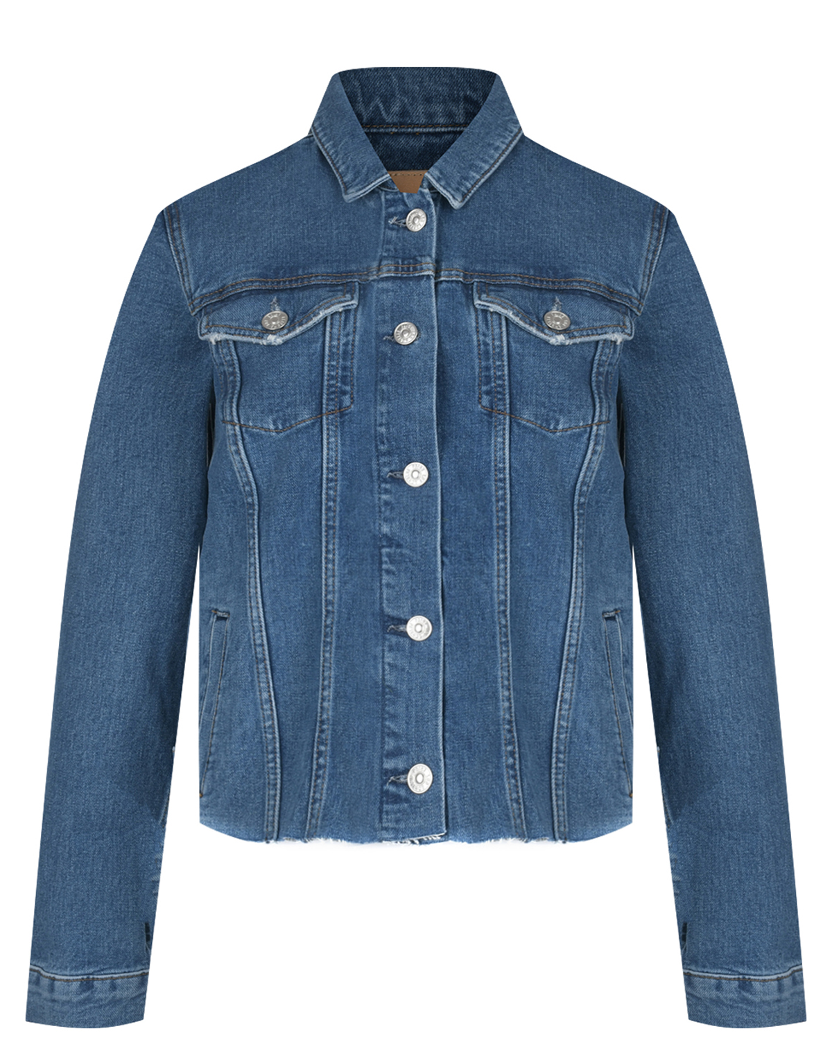 Синяя джинсовая куртка Paige, размер 46, цвет синий - фото 1