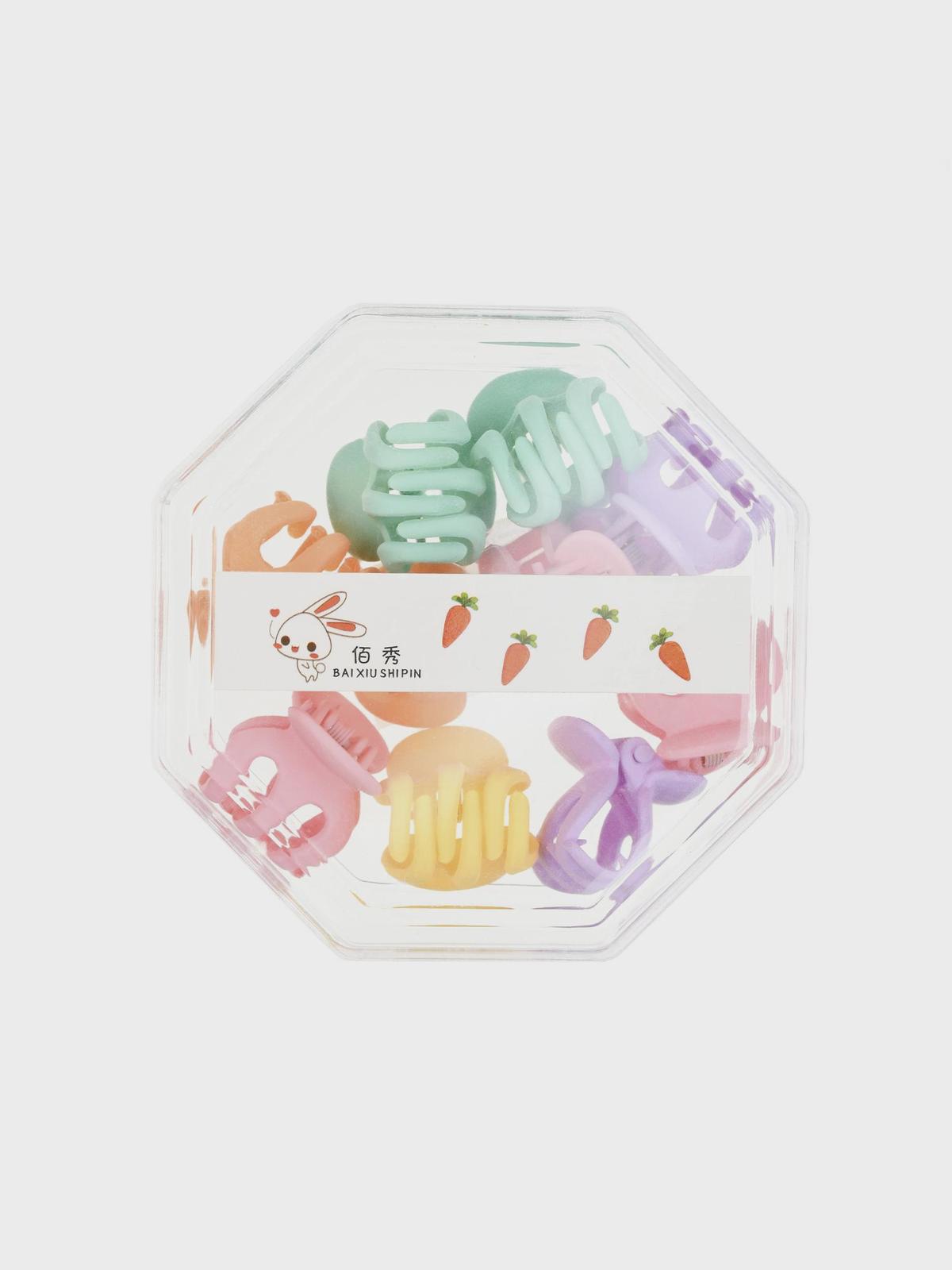 Подарочный набор разноцветных заколок, 10 шт. Rena Chris детский