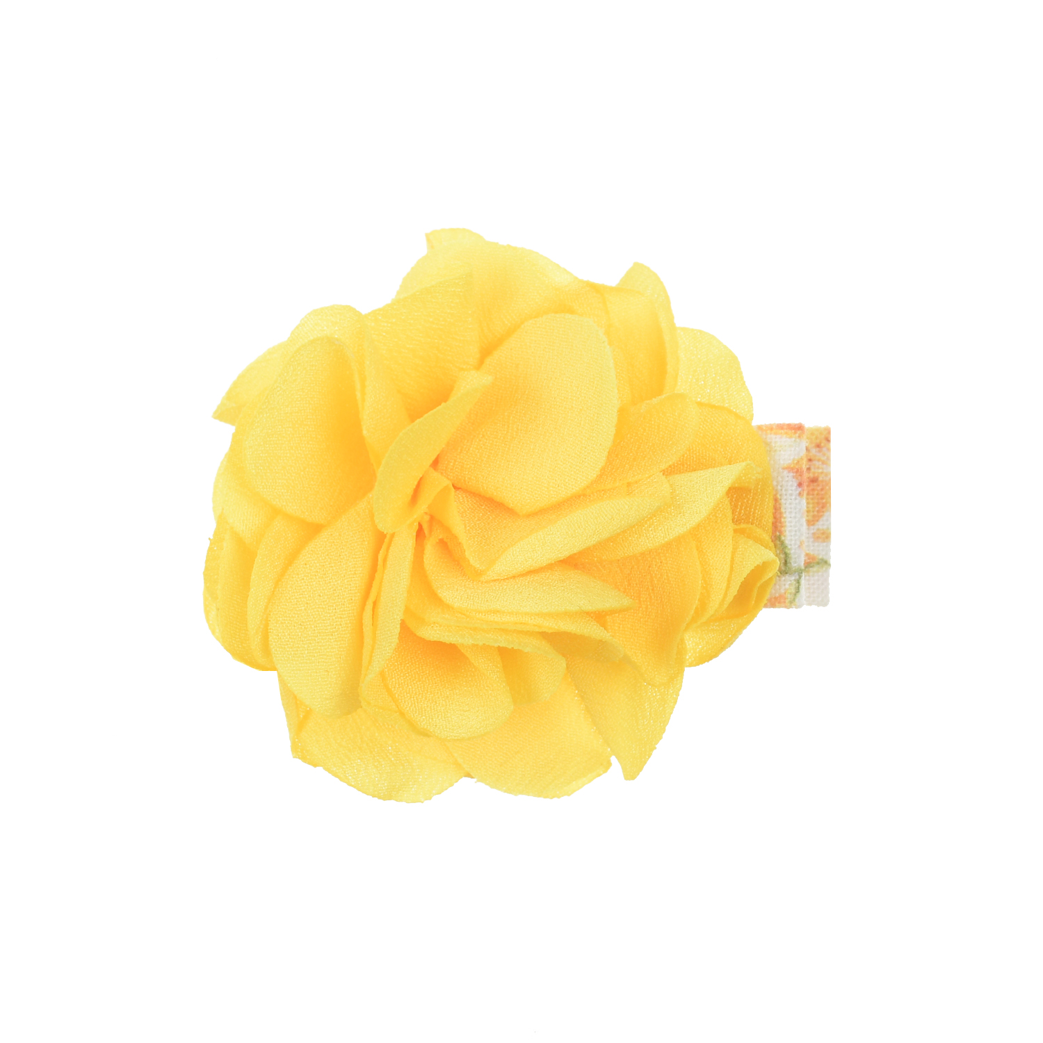 Заколка для волос "цветок", желтый Rena Chris детская - фото 1