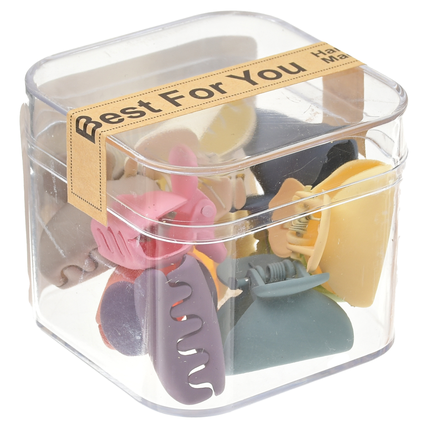 Набор заколок-крабиков в коробочке Rena Chris детский, цвет нет цвета - фото 1