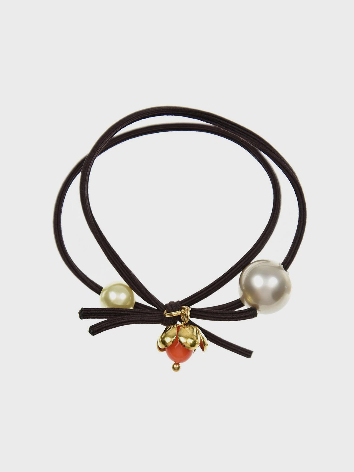 Резинка для волос, коричневая Tais детская