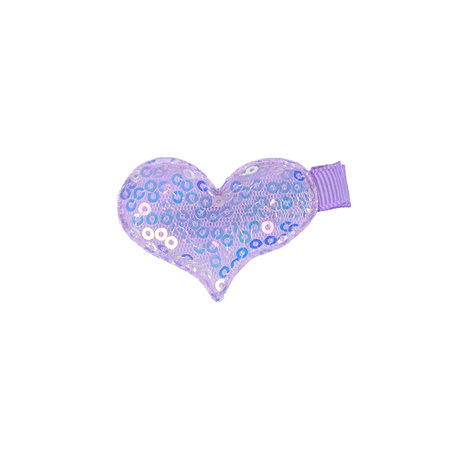 Зажим для волос "сердце", фиолетовый Tais детский
