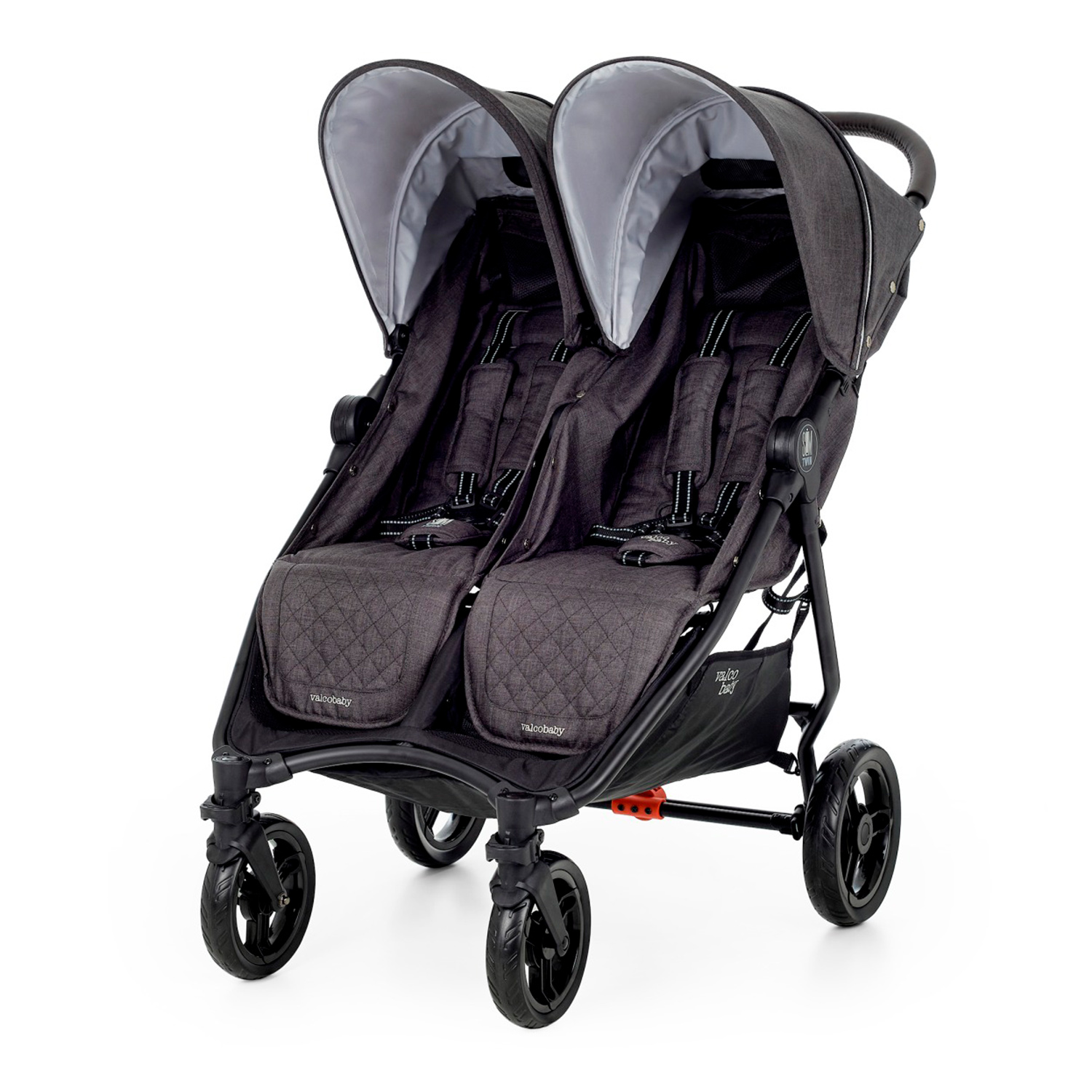 Коляска Slim Twin Tailormade / Charcoal Valco Baby valco baby вкладыш all sorts seat pad