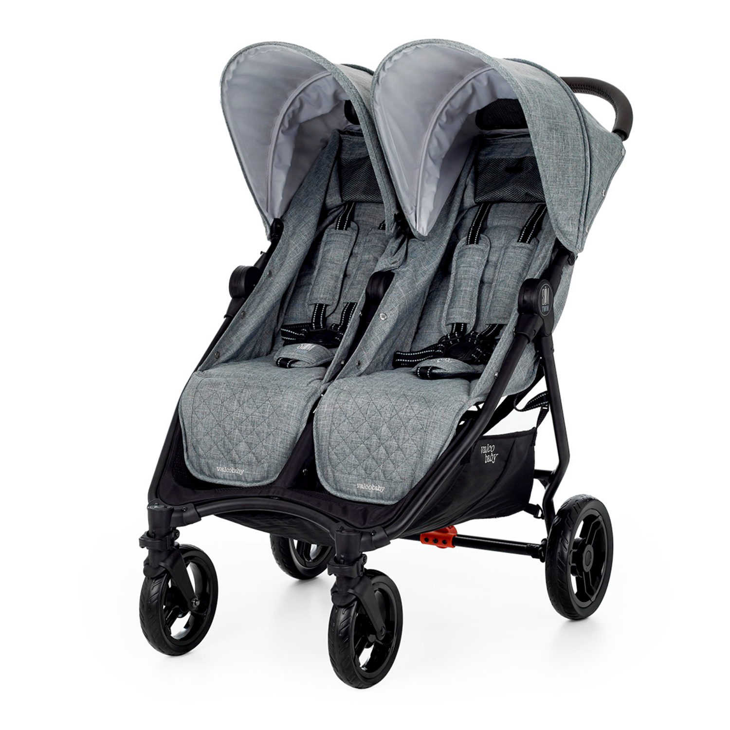 Коляска Slim Twin Tailormade / Grey Marle Valco Baby вкладыш all sorts seat pad grape valco baby