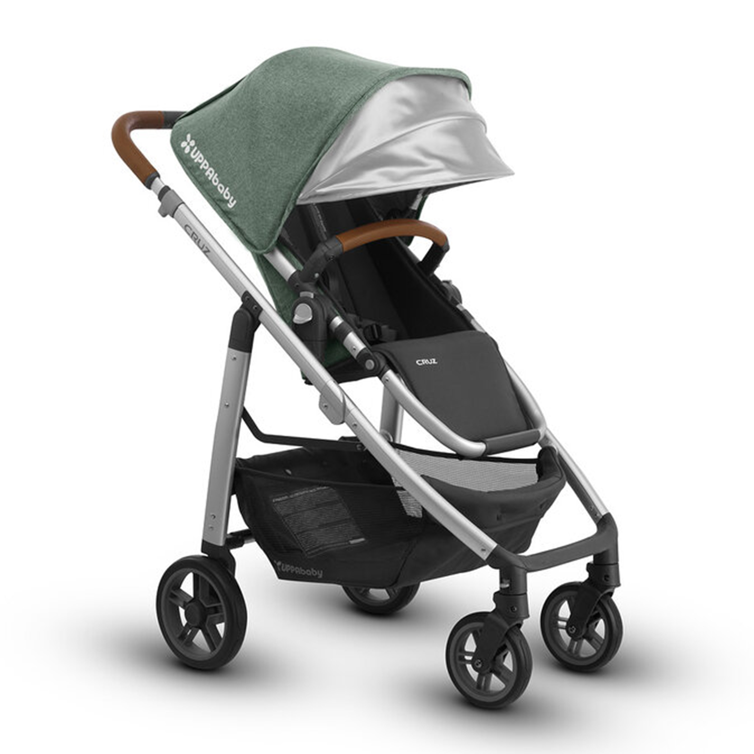 Прогулочная коляска Cruz 2018 EMMETT (sage-army green melange) зеленый меланж UPPAbaby Прогулочная коляска Cruz 2018 EMMETT (sage-army green melange) зеленый меланж UPPAbaby - фото 2