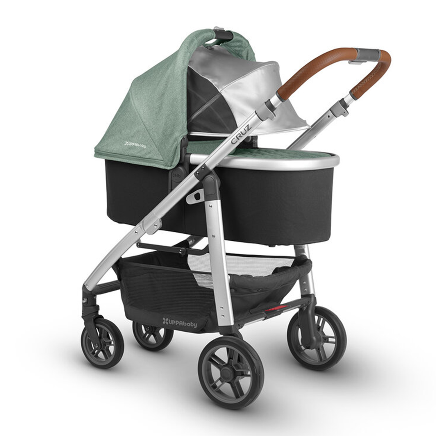 Прогулочная коляска Cruz 2018 EMMETT (sage-army green melange) зеленый меланж UPPAbaby Прогулочная коляска Cruz 2018 EMMETT (sage-army green melange) зеленый меланж UPPAbaby - фото 3