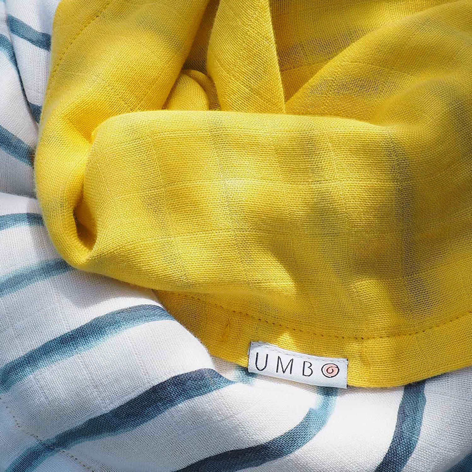Одеяло "Желтое солнце" и "Бегущие волны",120х90см UMBO детское - фото 4