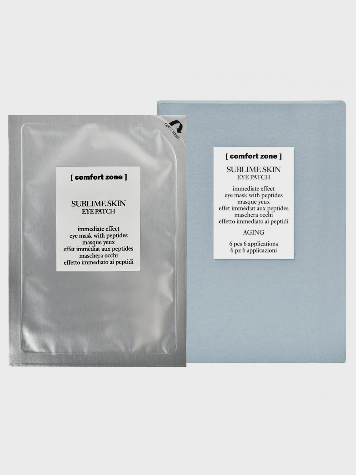 Омолаживающая лифтинг пэтч-маска для глаз 6 PCS Comfort zone
