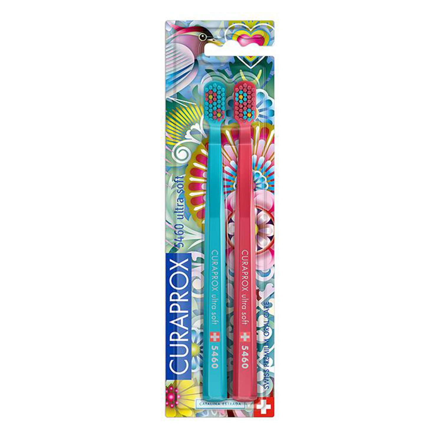 Набор зубных щеток ultrasoft, Duo Summer, d 0,10 мм (2 шт.) Curaprox