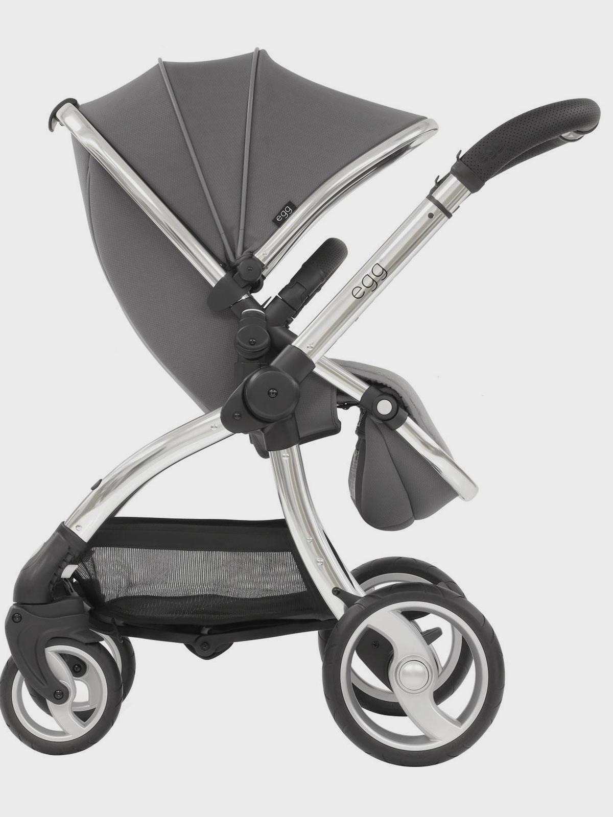 Коляска egg Stroller Anthracite & Chrome Chassis футболка accapi ergoracing long sleeve shirt kids black anthracite 125 140