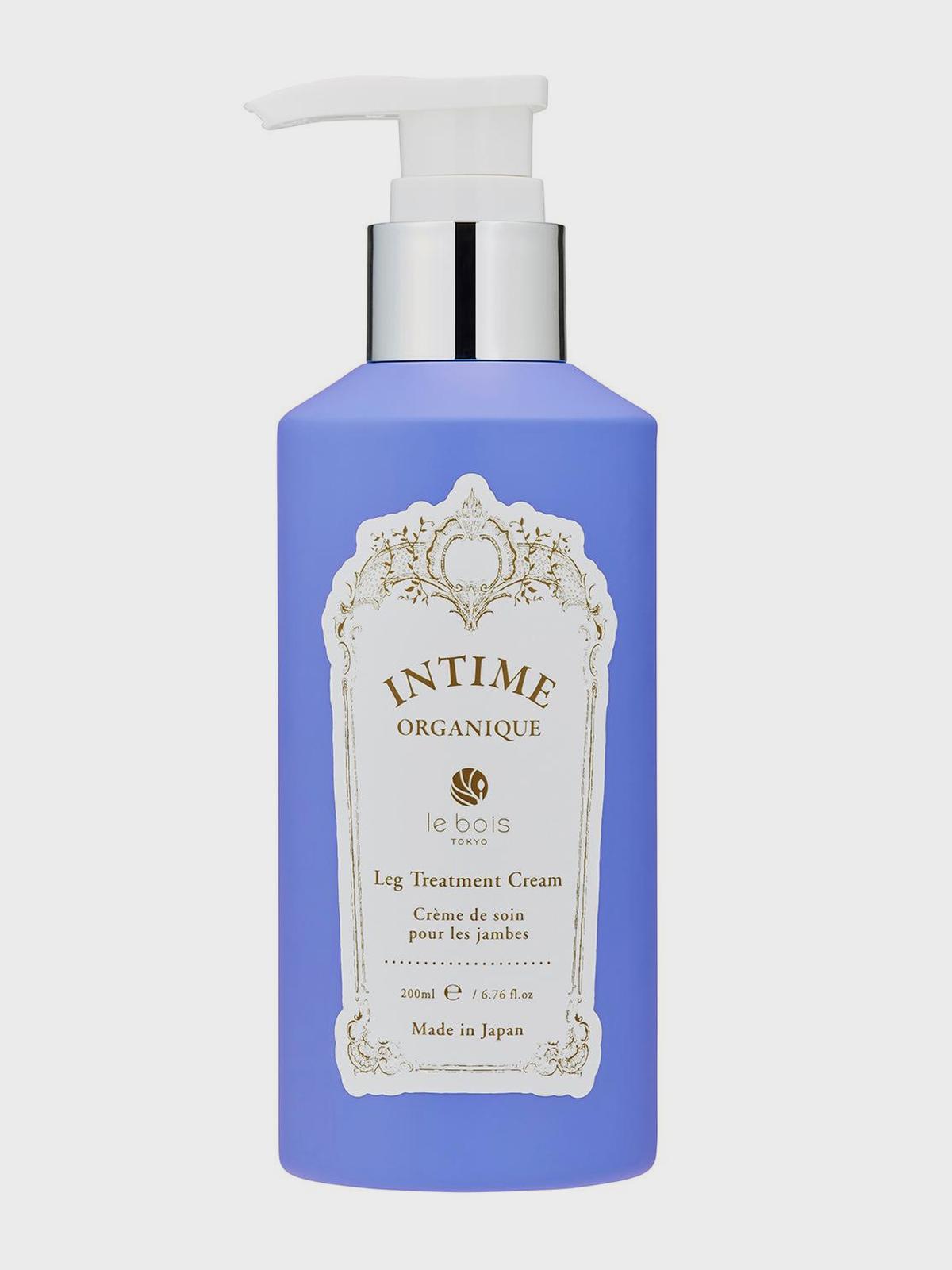 Охлаждающий органический крем для ног Leg Treatment Cream 200 мл Intime Organique