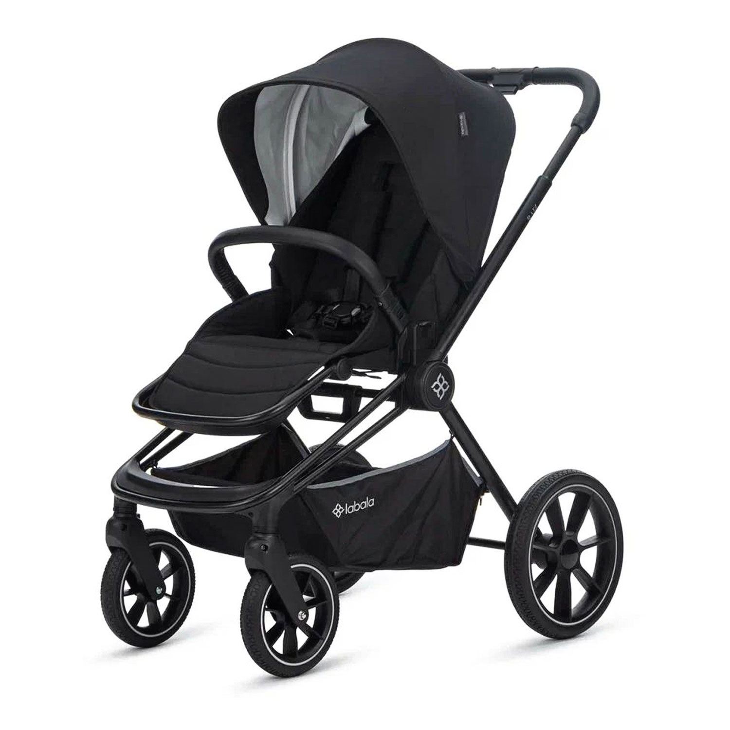 Прогулочная коляска Raiz LL Night black (02NBLK) 2023 Labala