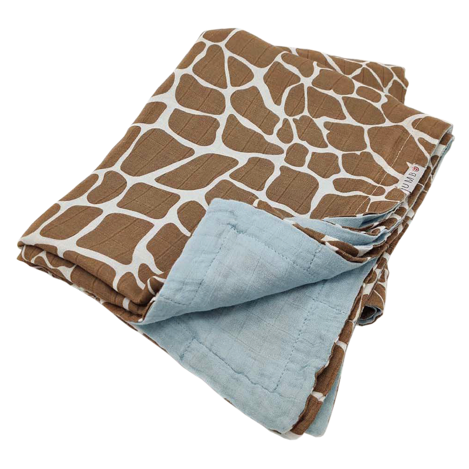 Купить Муслиновое одеяло Жираф и Плывущее облако , 118х90 см UMBO детское, Нет цвета, 70%бамбук+30%органический хлопок