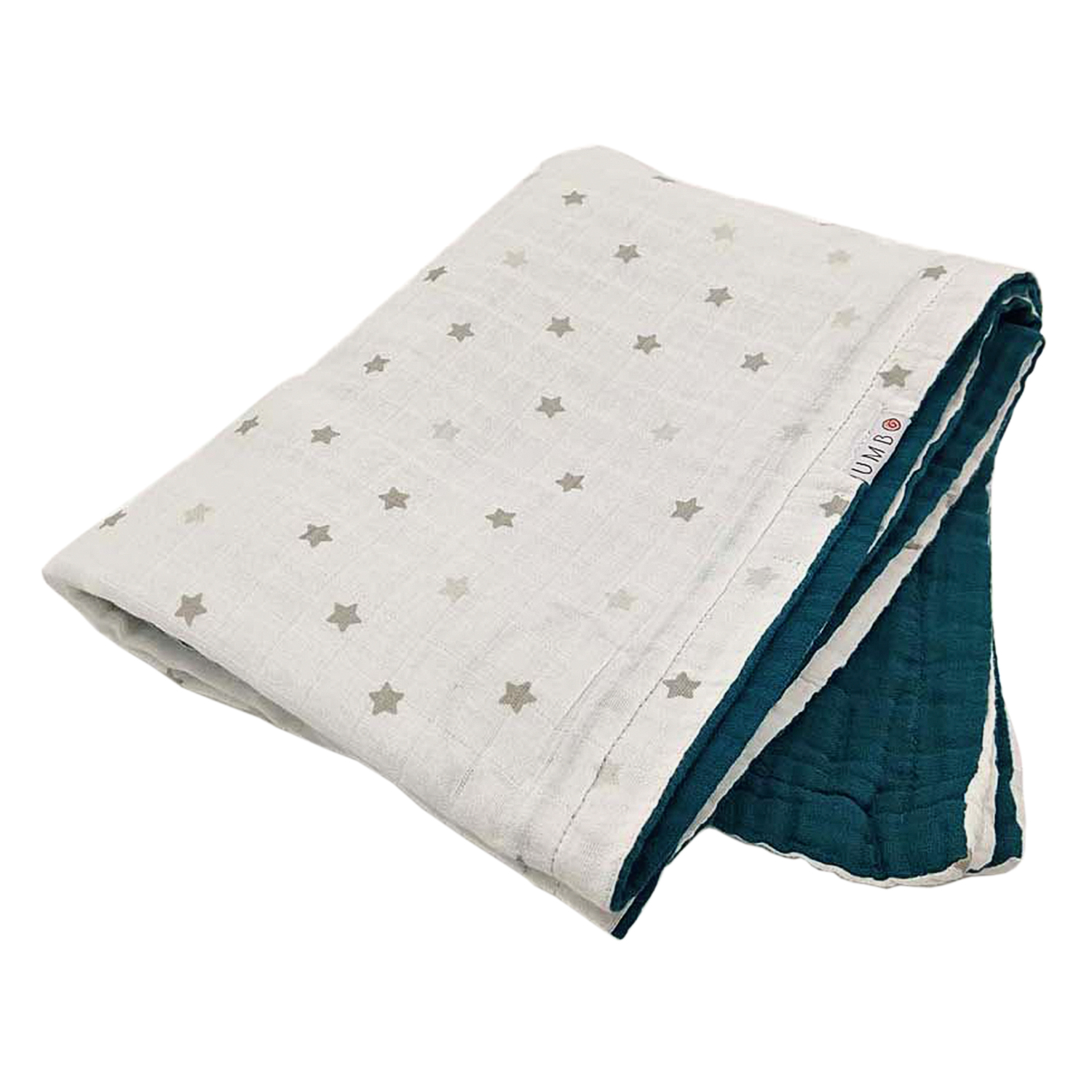 Муслиновое одеяло "Вечерний залив и мерцающие звезды", 118х90 см UMBO детское, Нет цвета, 100%органический хлопок  - купить со скидкой