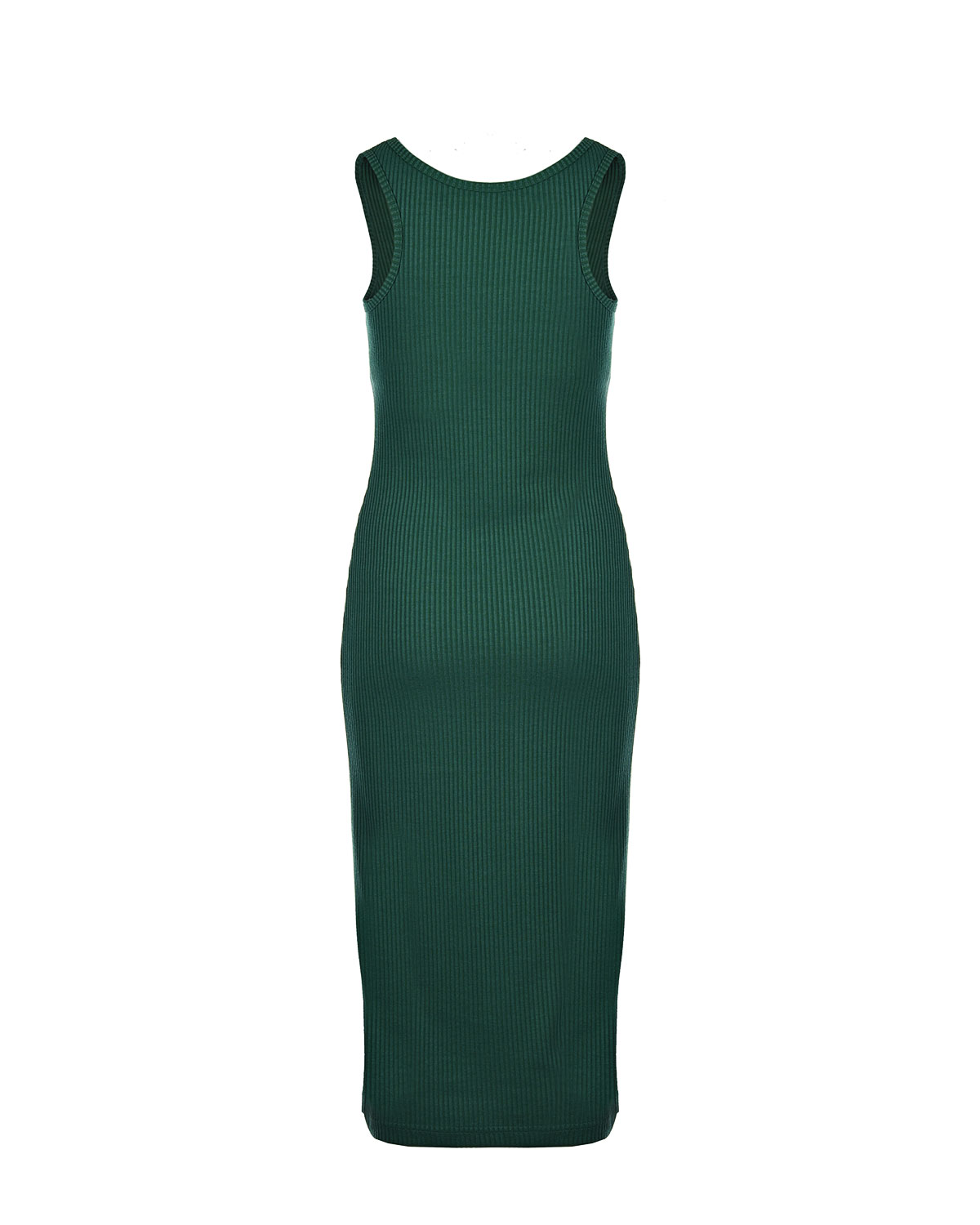 Зеленое платье миди Dan Maralex, размер 42, цвет черный - фото 2