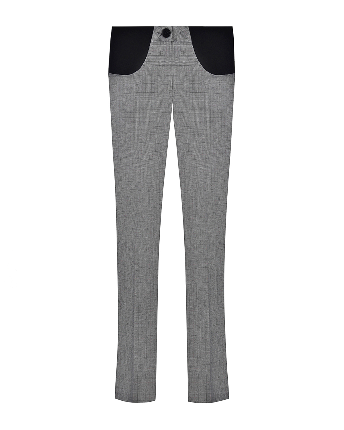 Серые брюки с эластичными вставками Dan Maralex, размер 44, цвет серый - фото 1