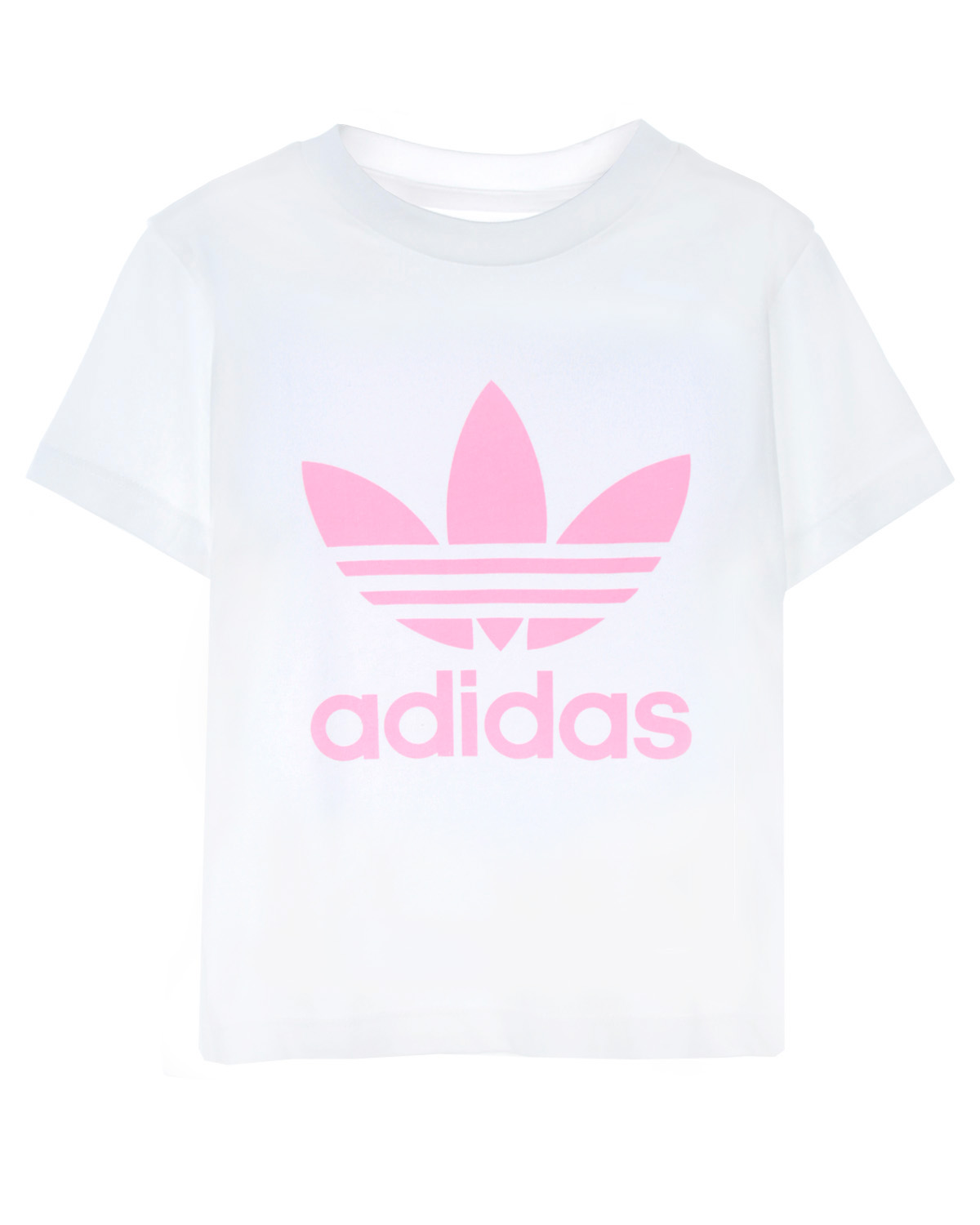 Футболка из хлопка с круглым вырезом