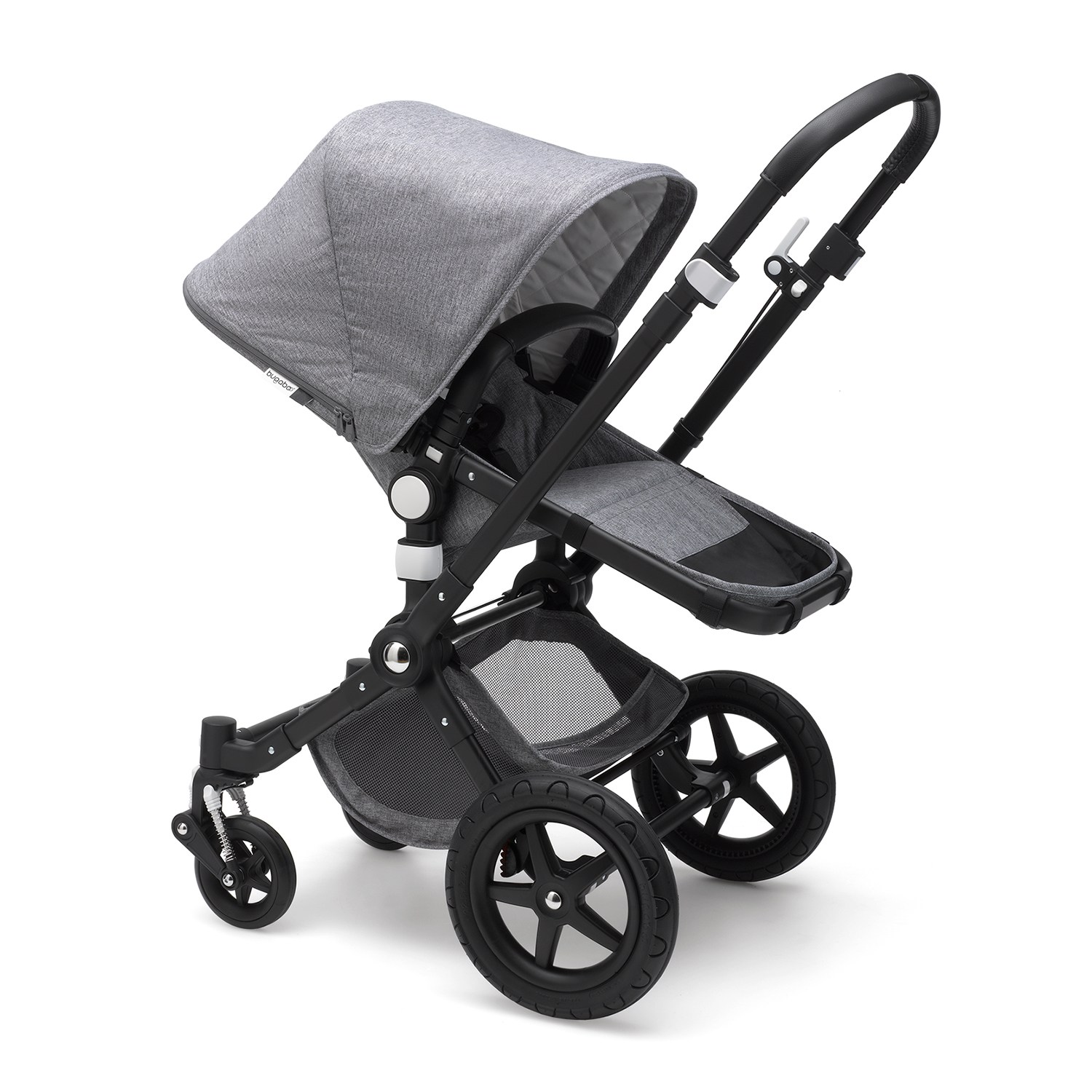 Коляска Bugaboo Cameleon 3 Plus Classic black/grey melange Коляска Bugaboo Cameleon 3 Plus Classic black/grey melange - фото 3