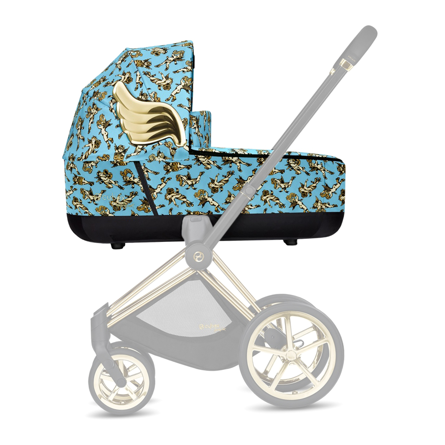 Люлька PRIAM III FE JS Cherubs Blue CYBEX - фото 3