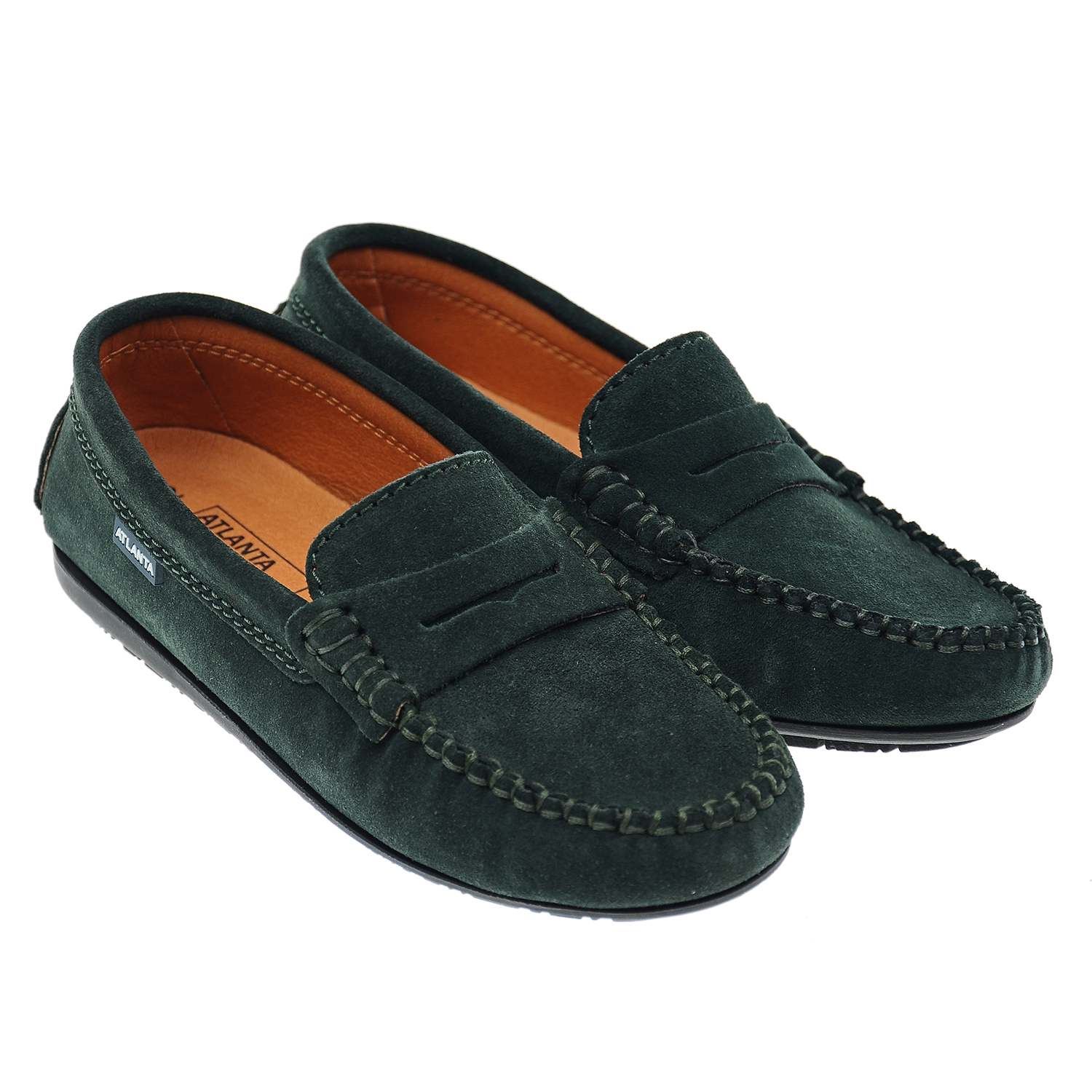 

Мокасины из замши с контрастной подкладкой Atlanta Mocassin детские, Зеленый, Мокасины из замши с контрастной подкладкой Atlanta Mocassin детские