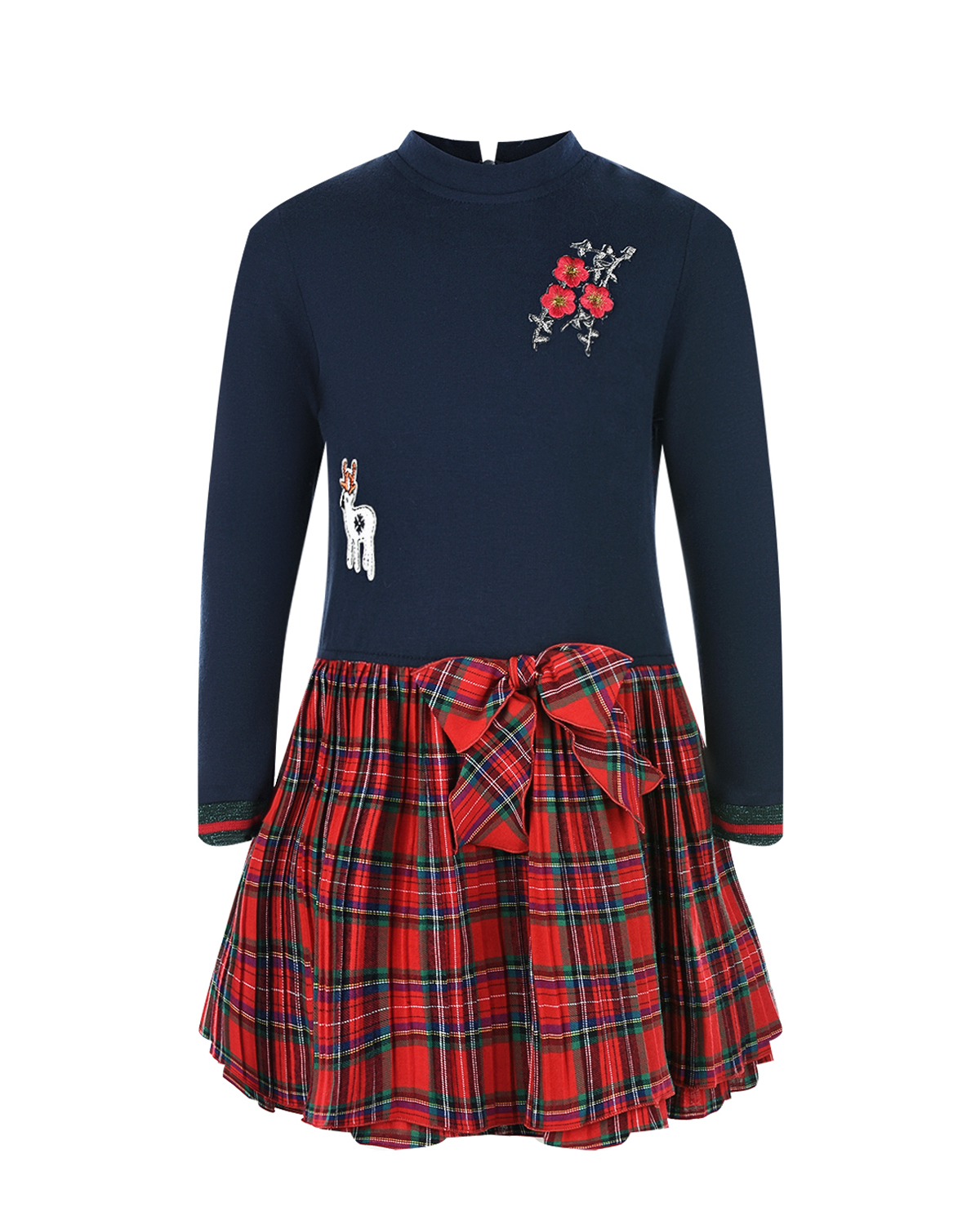 

Платье с юбкой в клетку Aletta детское, Мультиколор, Платье с юбкой в клетку Aletta детское