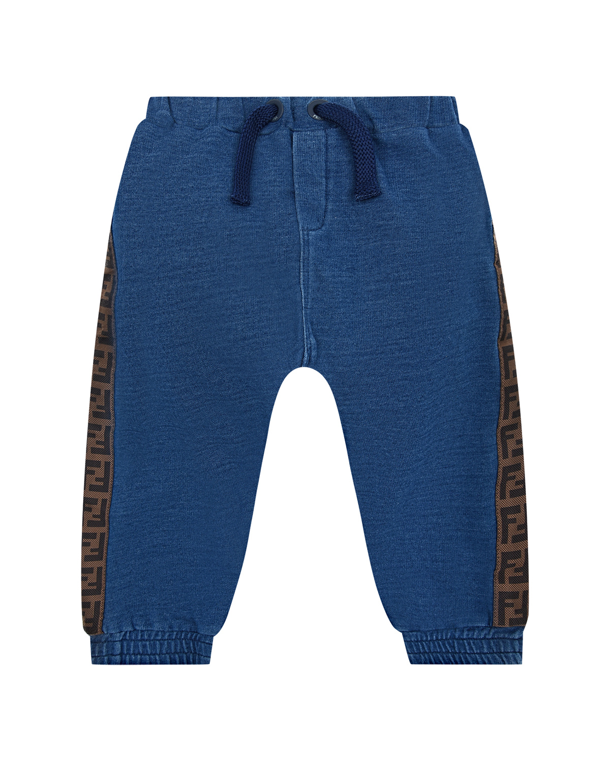 Синие джинсы из стрейч-хлопка Fendi детские - фото 1