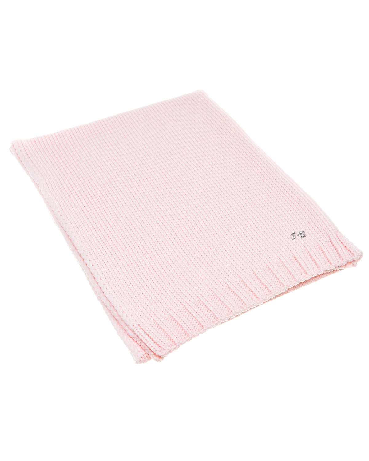 Розовый шерстяной шарф Joli Bebe детский