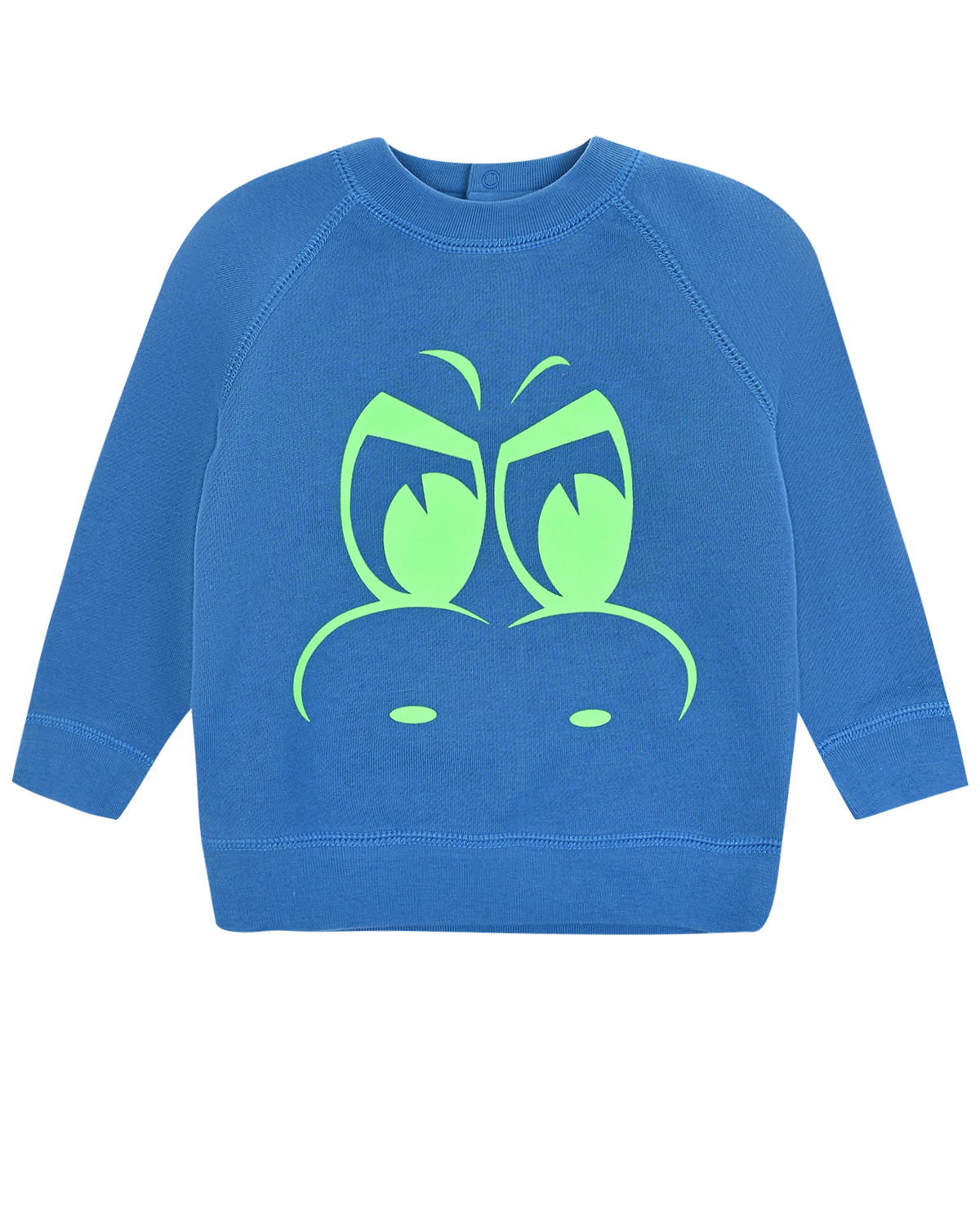 

Синий свитшот с принтом "DRAG ON" Stella McCartney детский, Голубой, Синий свитшот с принтом "DRAG ON" Stella McCartney детский